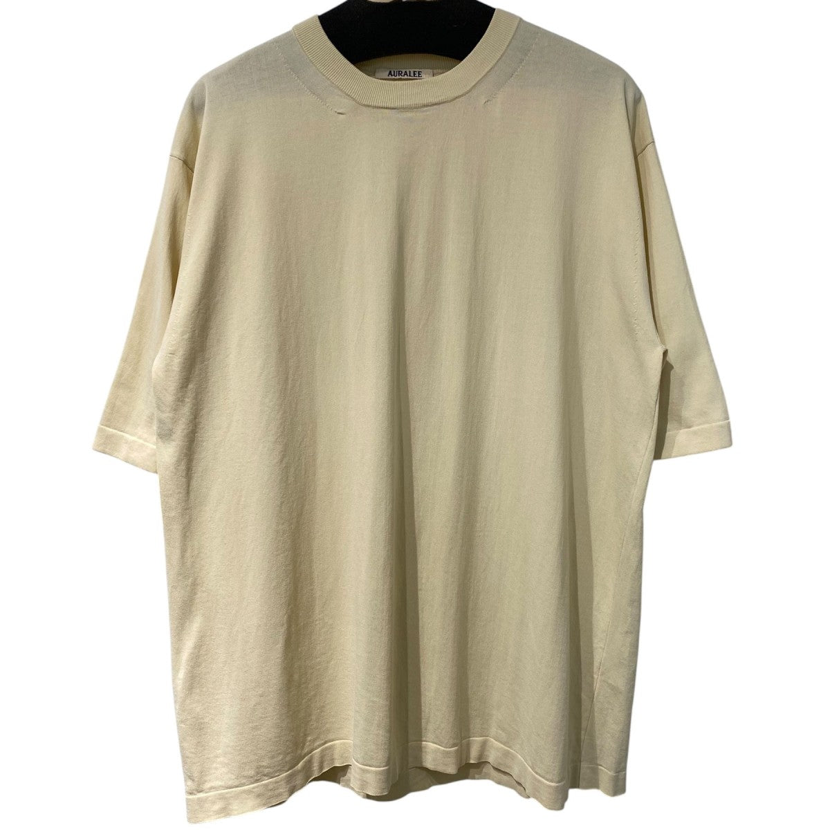 AURALEE(オーラリー) SUPER HARD TWIST HIGH GAUGE KNIT TEEハイゲージ