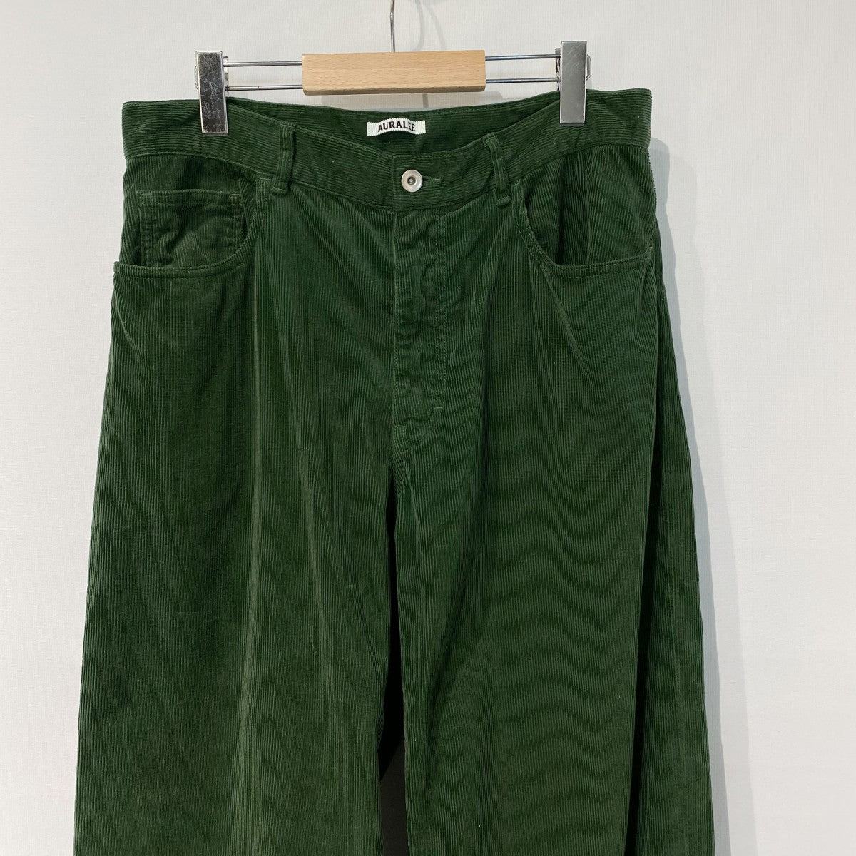 25AWPigment Dyed Finx Corduroy Wide 5P Pantsピグメントダイ製品染め加工ワイドコーデュロイパンツ