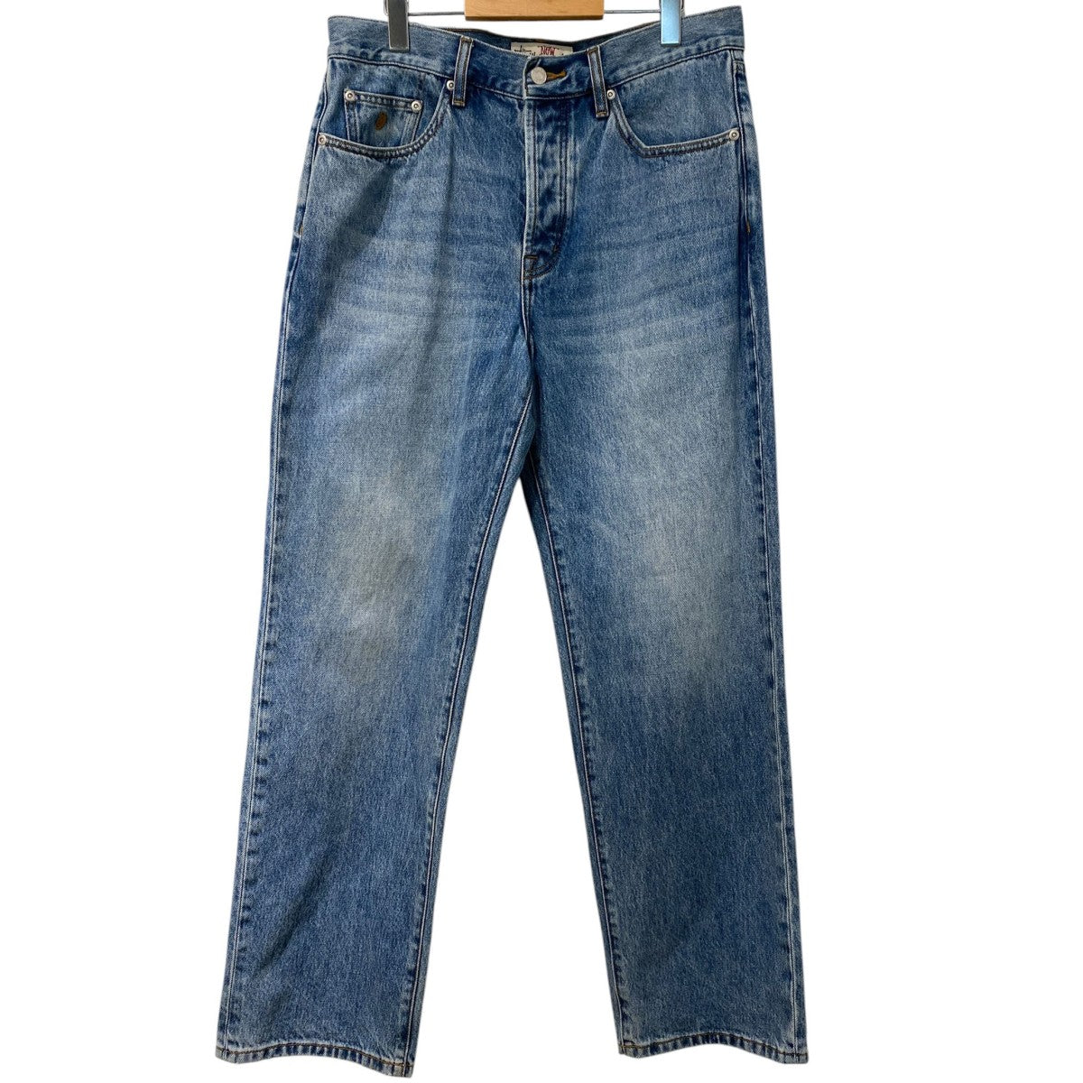 26SSNew Classic Jean Denim VintageUsedヴィンテージ加工インディゴストーンウォッシュデニムパンツ