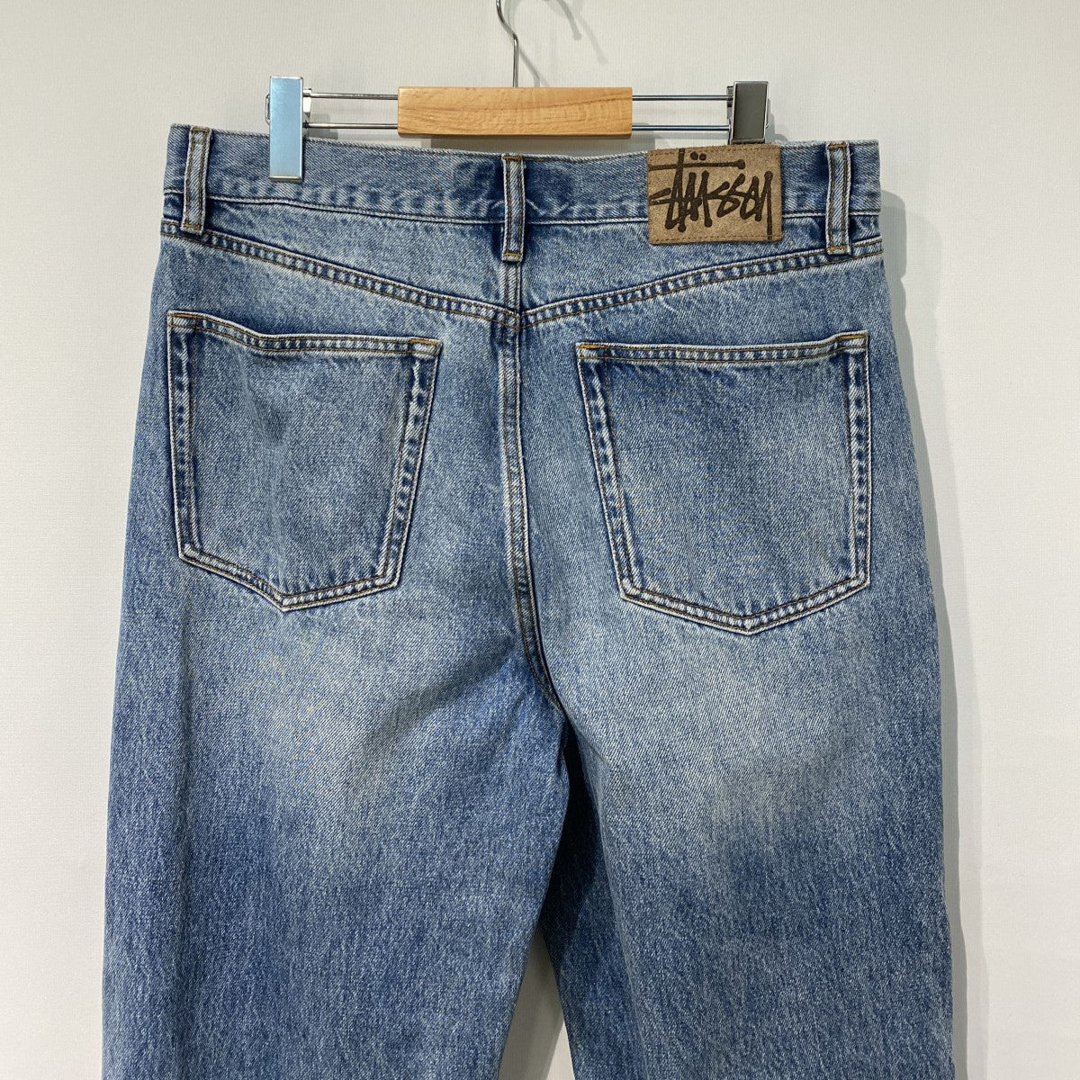 26SSNew Classic Jean Denim VintageUsedヴィンテージ加工インディゴストーンウォッシュデニムパンツ