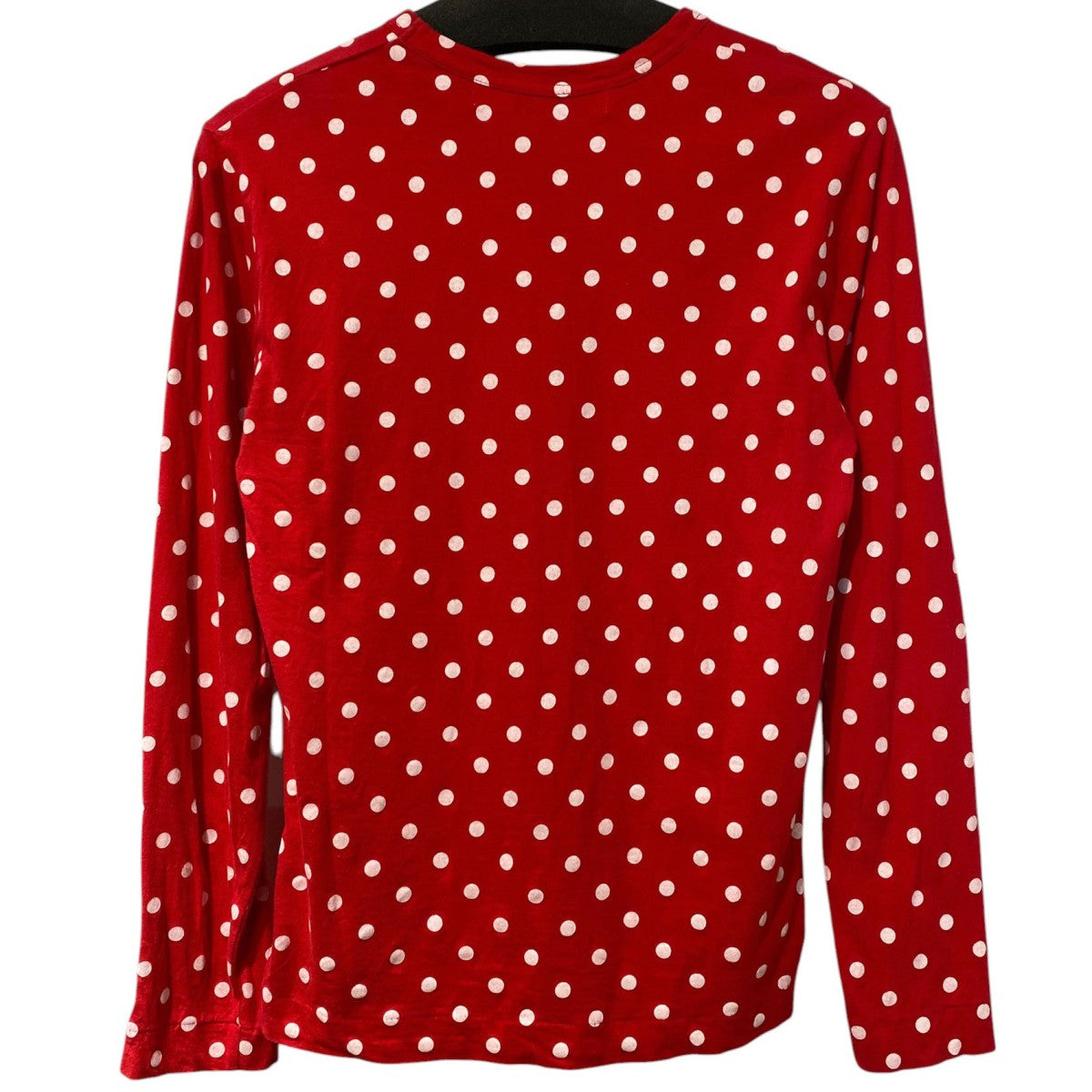 Polka Dots Long Sleeve T-ShirtポルカドットロングスリーブTシャツAX-T166