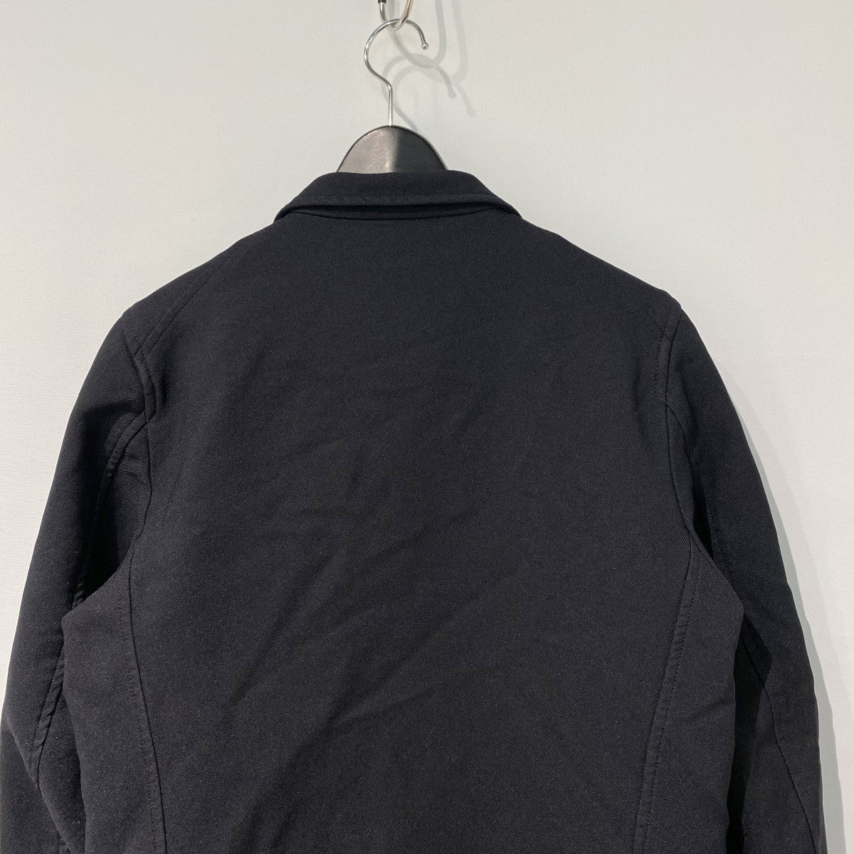 23SS製品染め加工エステルポリ縮絨ジャケットFK-J007
