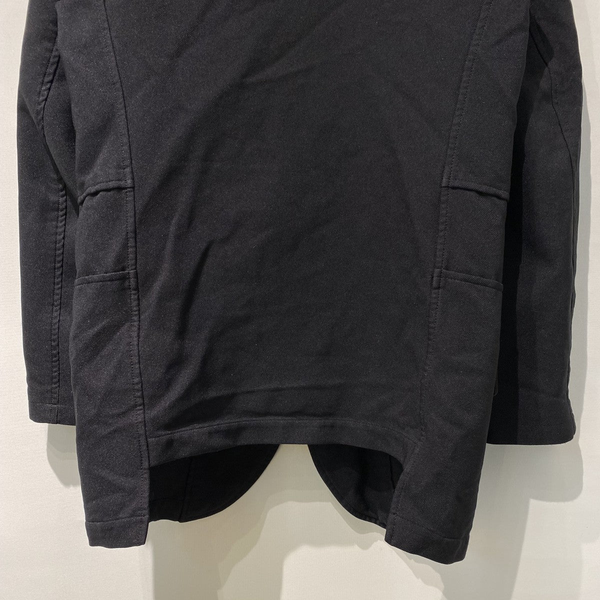23SS製品染め加工エステルポリ縮絨ジャケットFK-J007