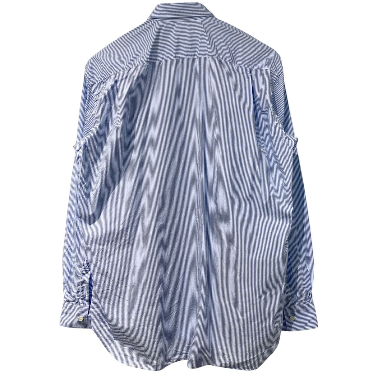25SSPleated Stripe ShirtプリーツストライプシャツFO-B041