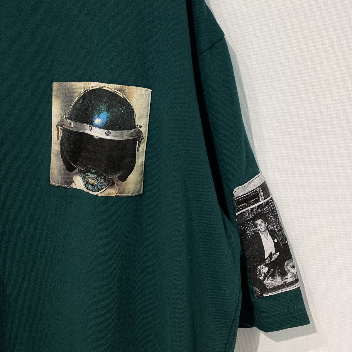 25AWTEE JQパッチ＆Print Interface TシャツUC2E4813-2