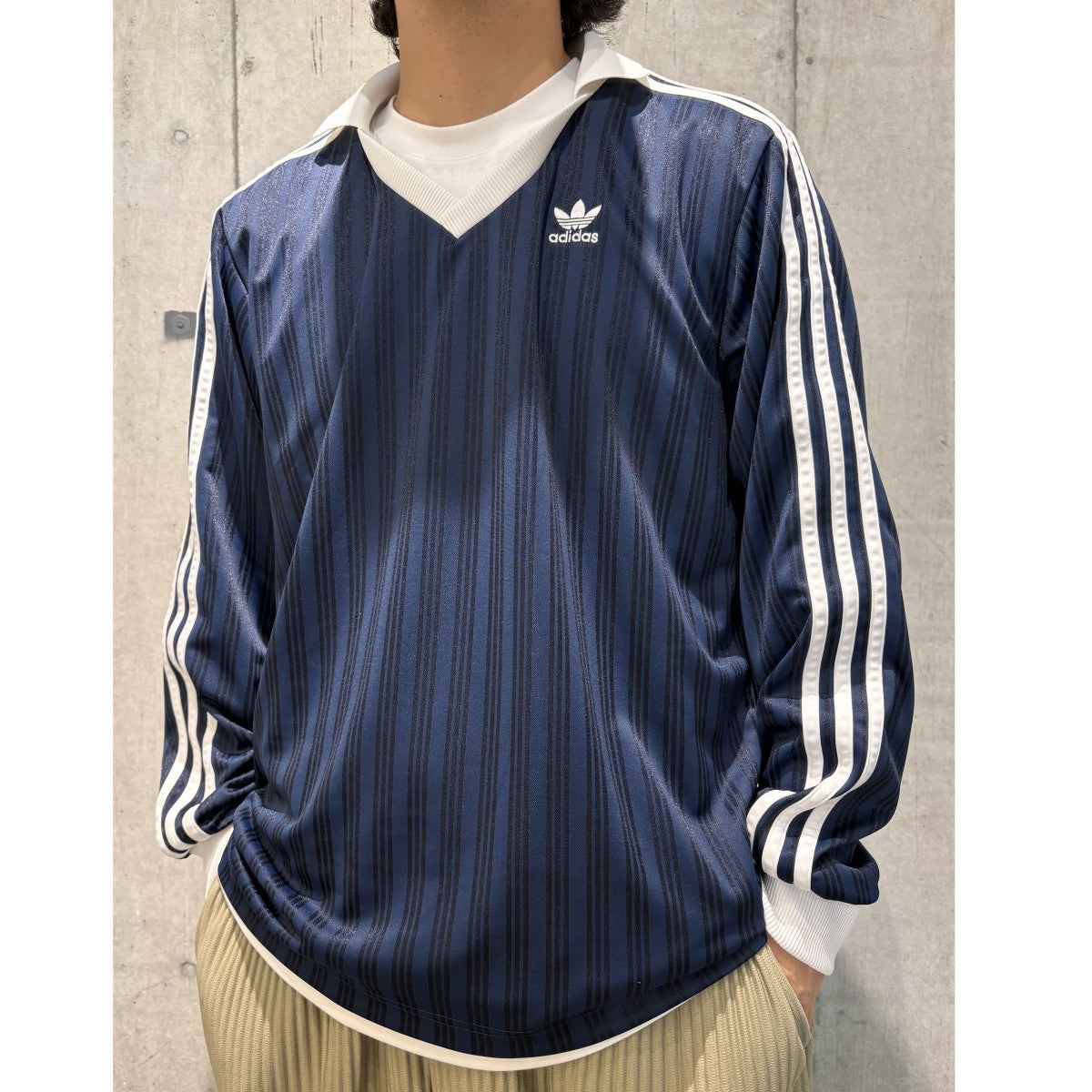 Adicolor Pique Football Long Sleeveピケ ロングスリーブフットボールゲームシャツ
