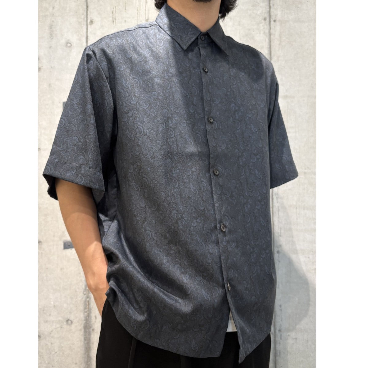 25SSASSORTED PATTERN SHIRTS S．S115302122総柄半袖シャツ115302122