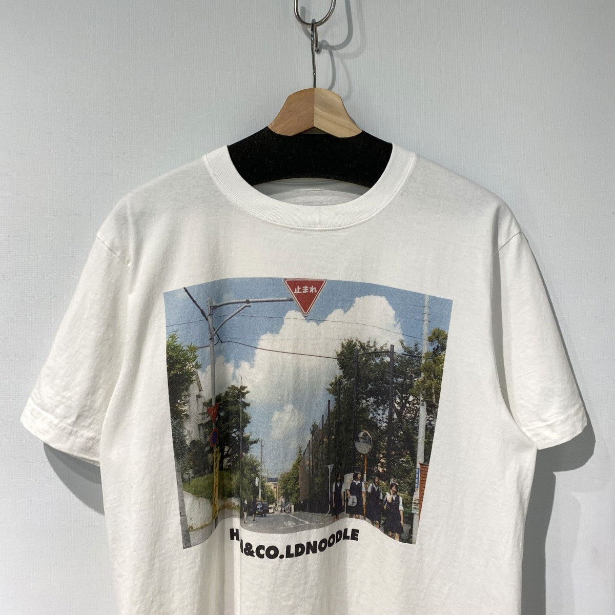 25SSGasatang Ham＆Co．Ldnoodle フォトプリントTシャツ