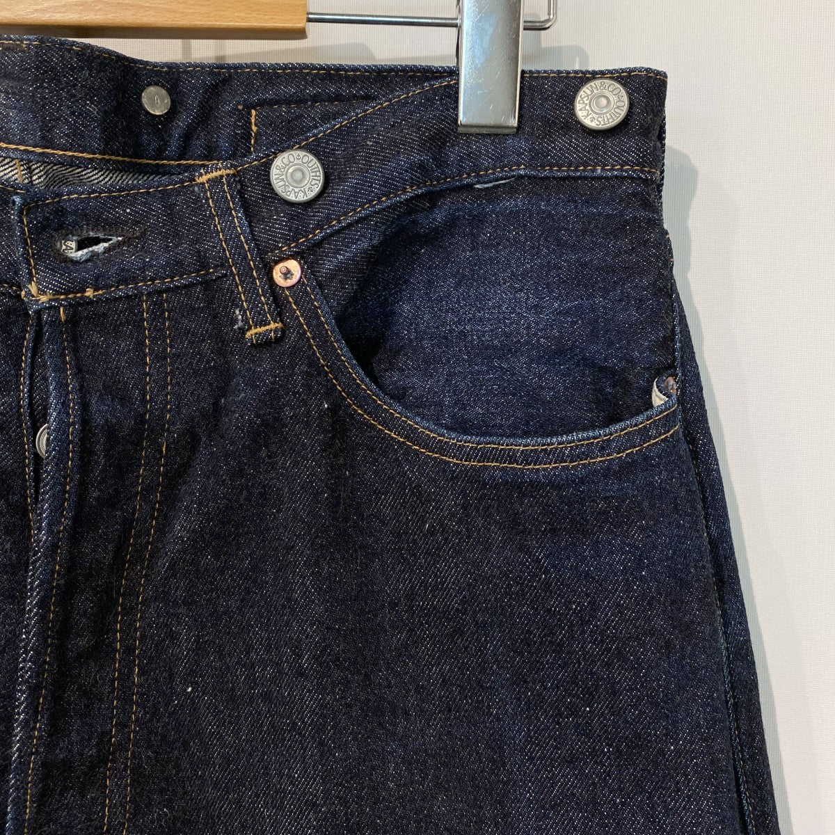 1930 Straight Denim Pants13．5ozセルビッチデニムストレートパンツKSBS201DZ