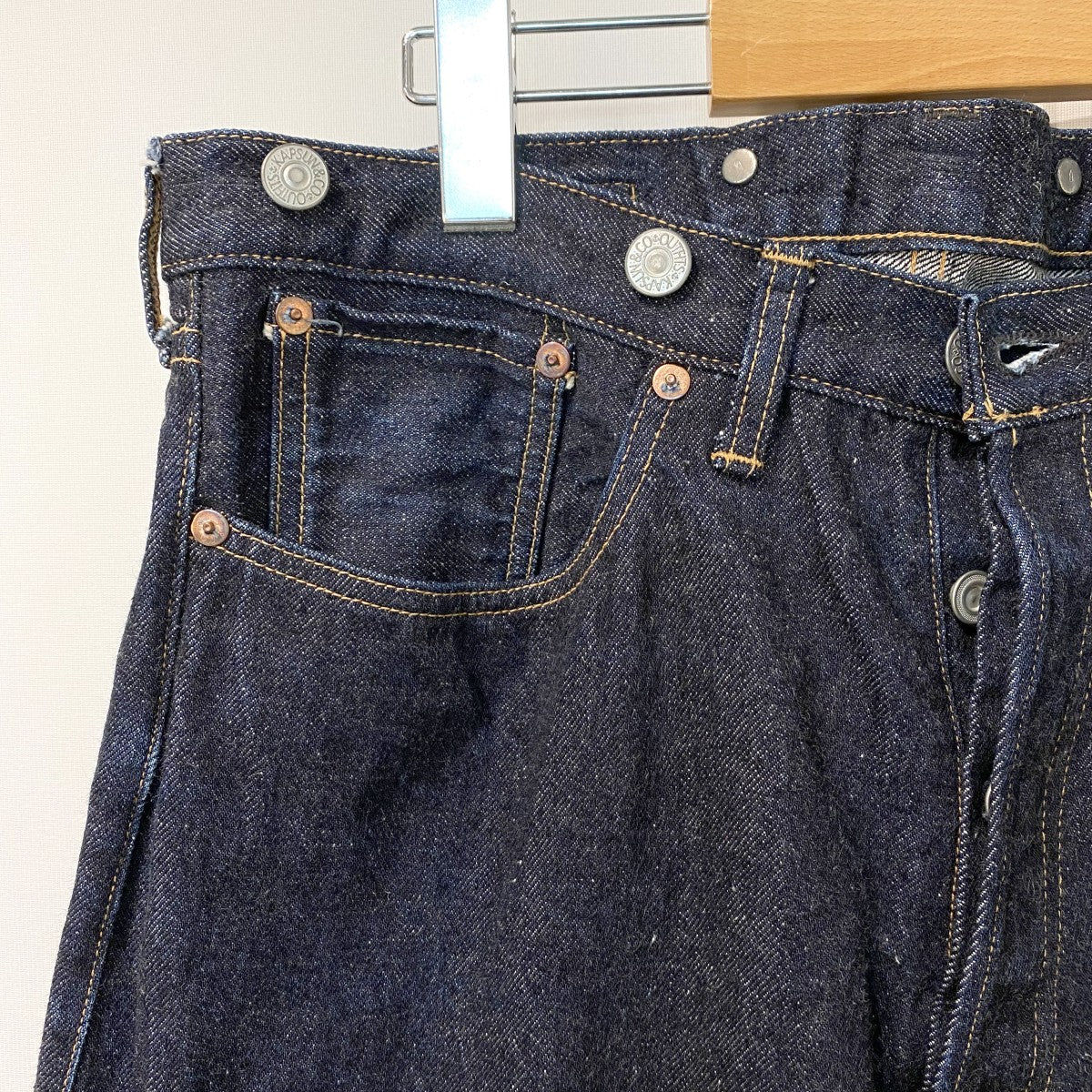 1930 Straight Denim Pants13．5ozセルビッチデニムストレートパンツKSBS201DZ