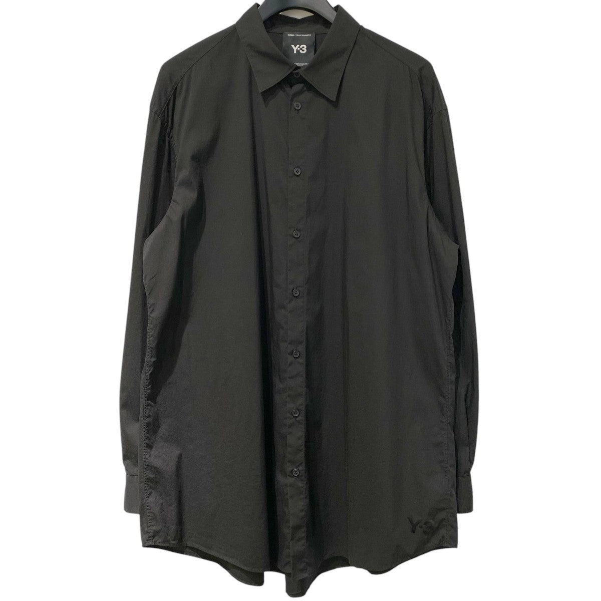 Y-3(Yohji Yamamoto×adidas) 25SSBird-Illustration Graphic GFX SHIRTバックバードプリントグラフィックストレッチシャツ 古着・中古-3枚目のアイテム画像