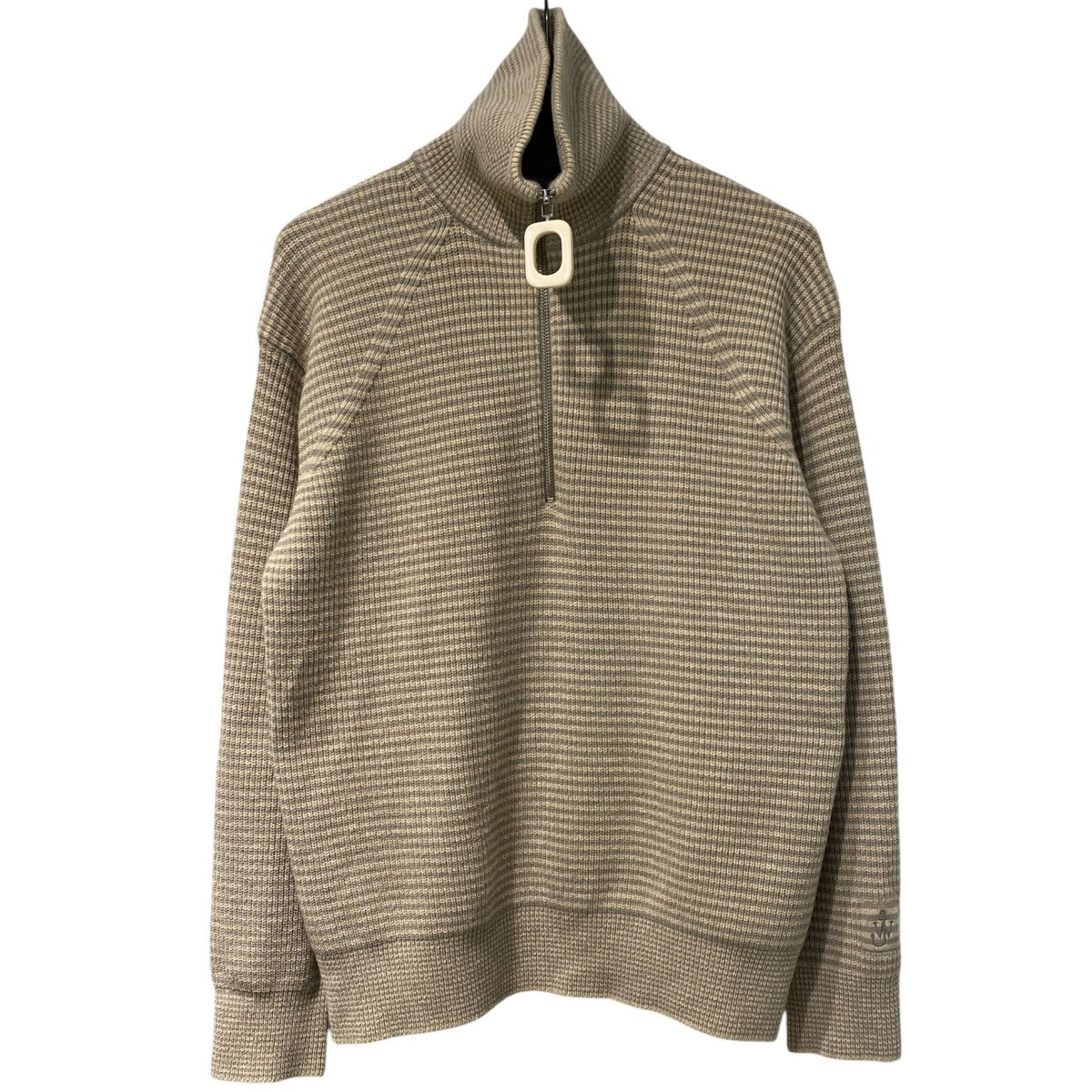 J．W．ANDERSON 25AWHalf Zip SweaterアイコンZIPニットセーター 古着・中古-1枚目のアイテム画像