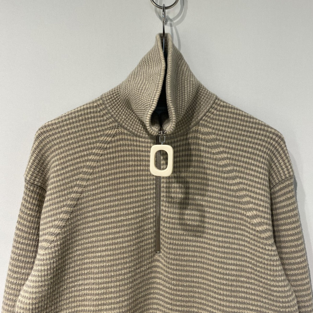 J．W．ANDERSON 25AWHalf Zip SweaterアイコンZIPニットセーター 古着・中古-4枚目のアイテム画像