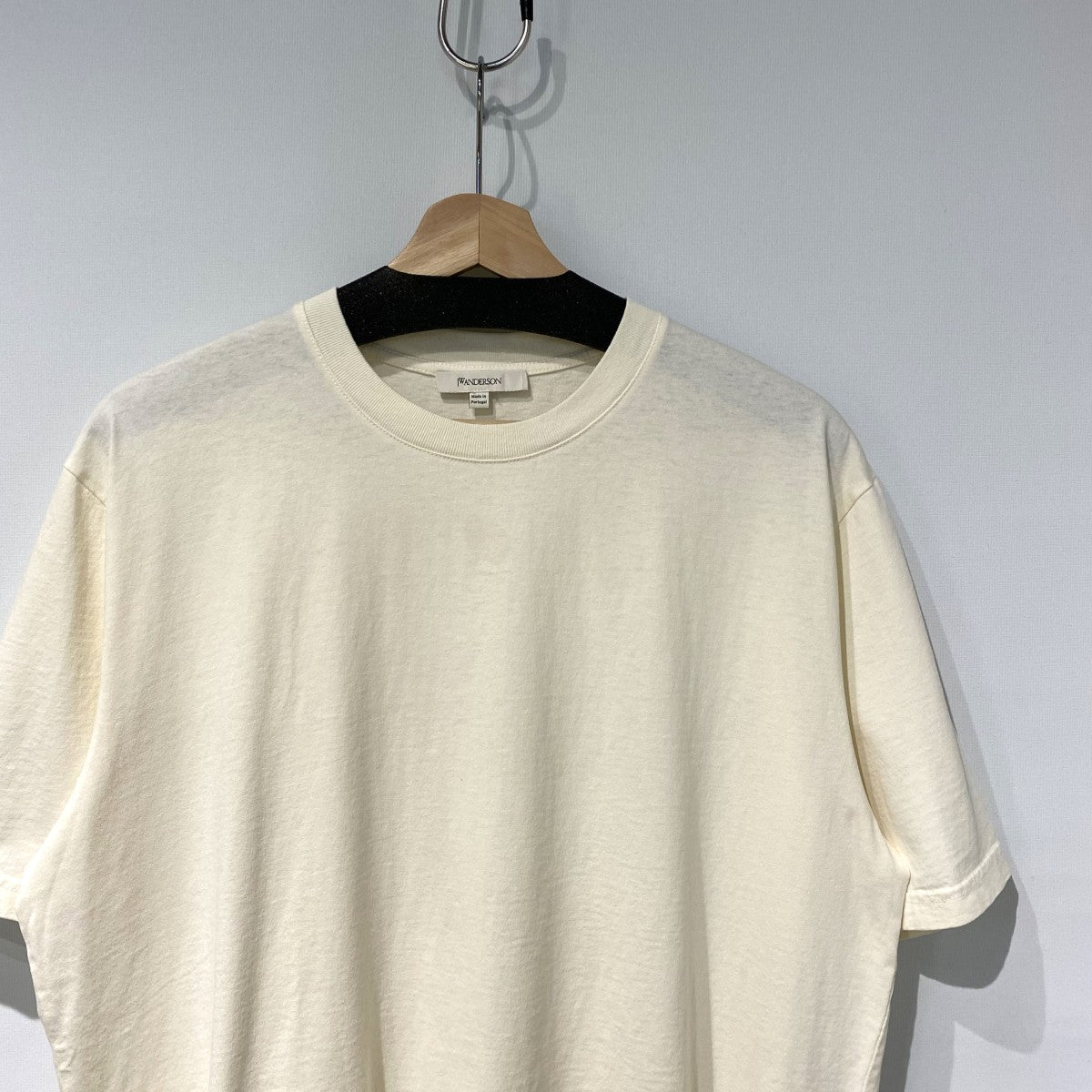 J．W．ANDERSON CONTRAST EMBROIDERY T-SHIRTティーポットブランドロゴ刺繍TシャツJT0300PG1800002 古着・中古-3枚目のアイテム画像