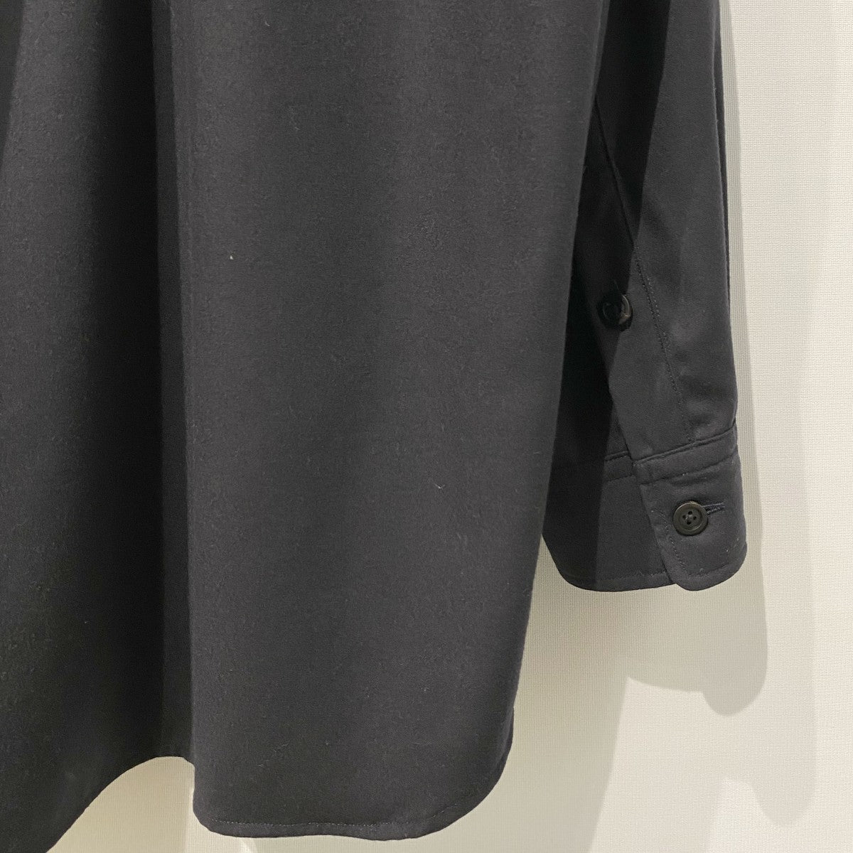 Cornier 25AWSuper160’s WOOL LIGHT MILLED SHIRTSウールシャツ 古着・中古-7枚目のアイテム画像