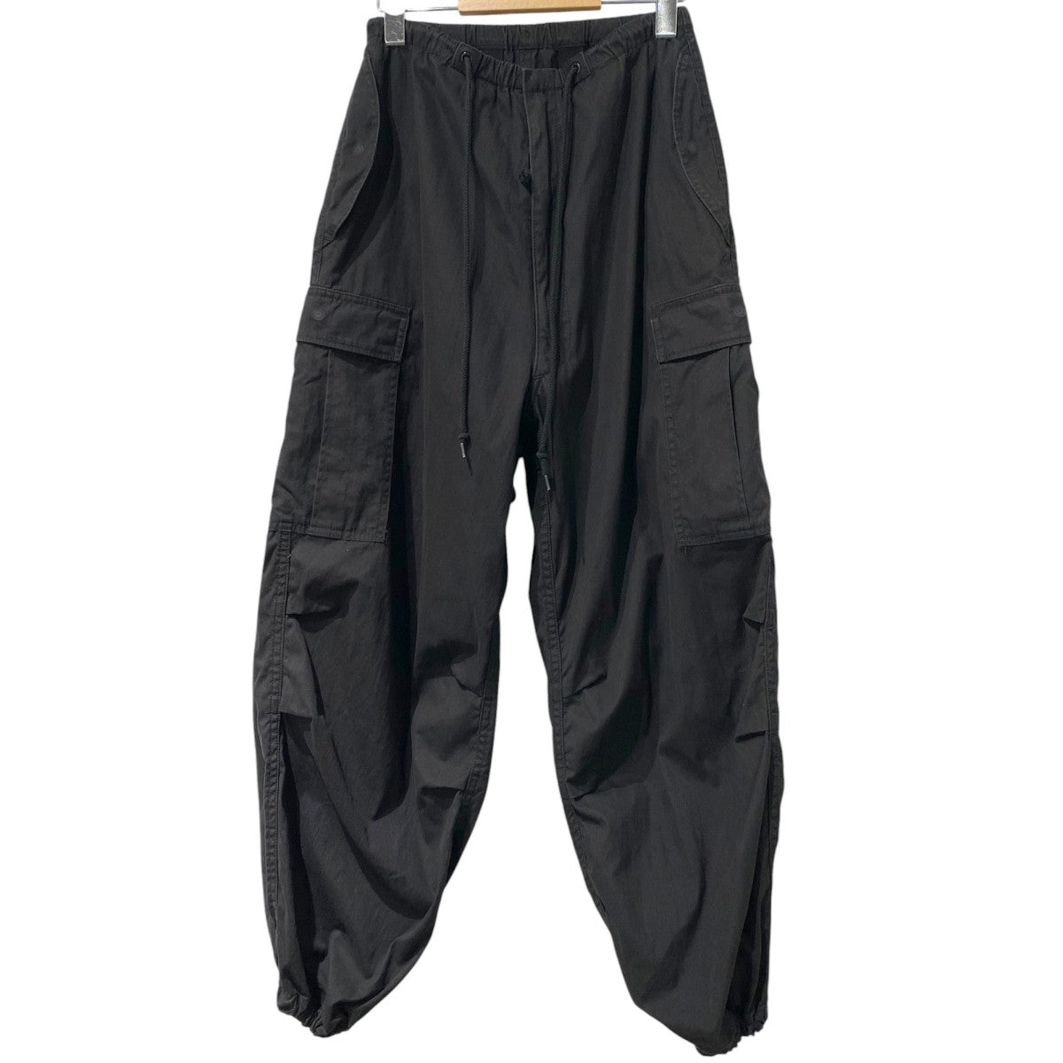HYKE 23SSM-51 TYPE SHELL PANTSミリタリーワイドパンツ 古着・中古-1枚目のアイテム画像