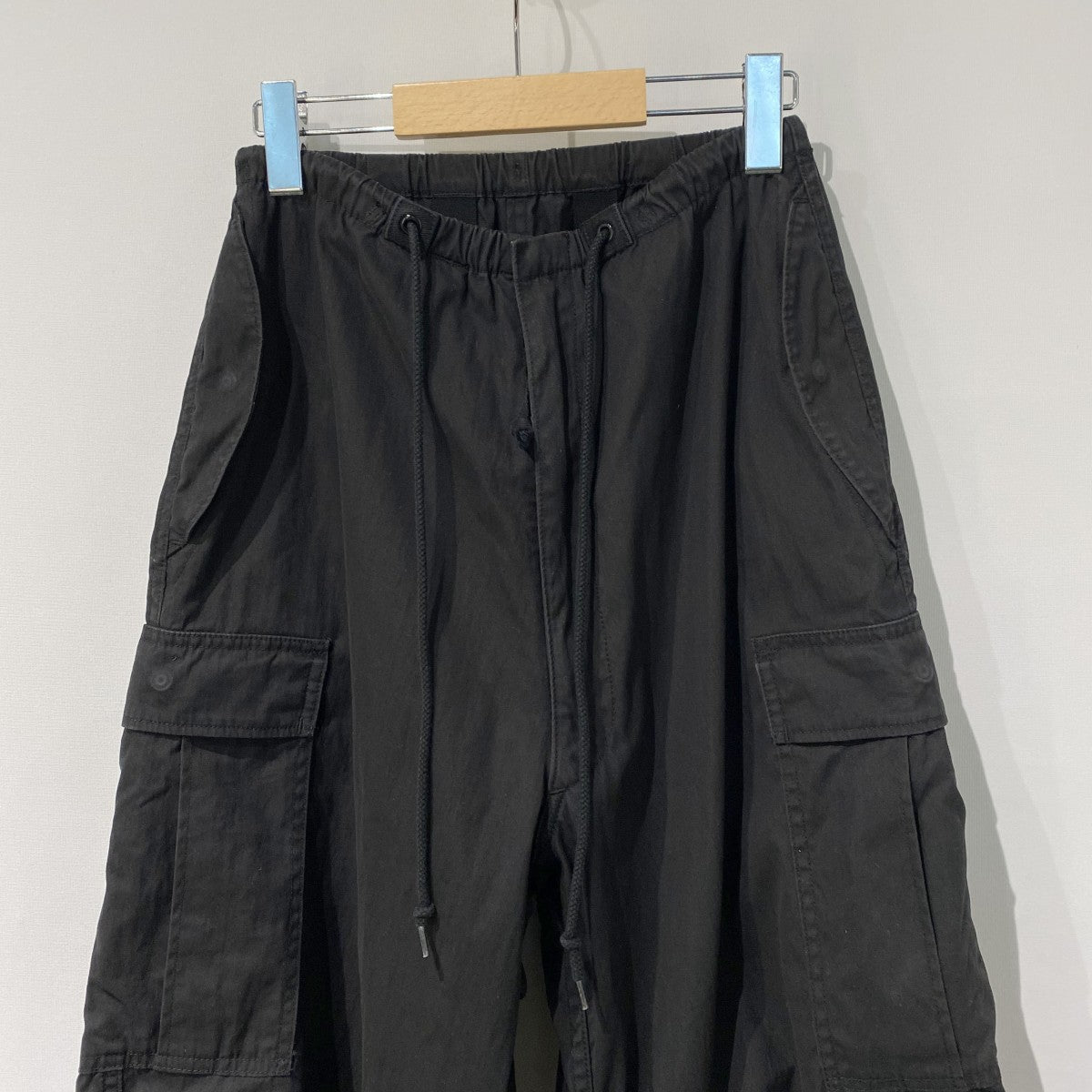 HYKE 23SSM-51 TYPE SHELL PANTSミリタリーワイドパンツ 古着・中古-4枚目のアイテム画像