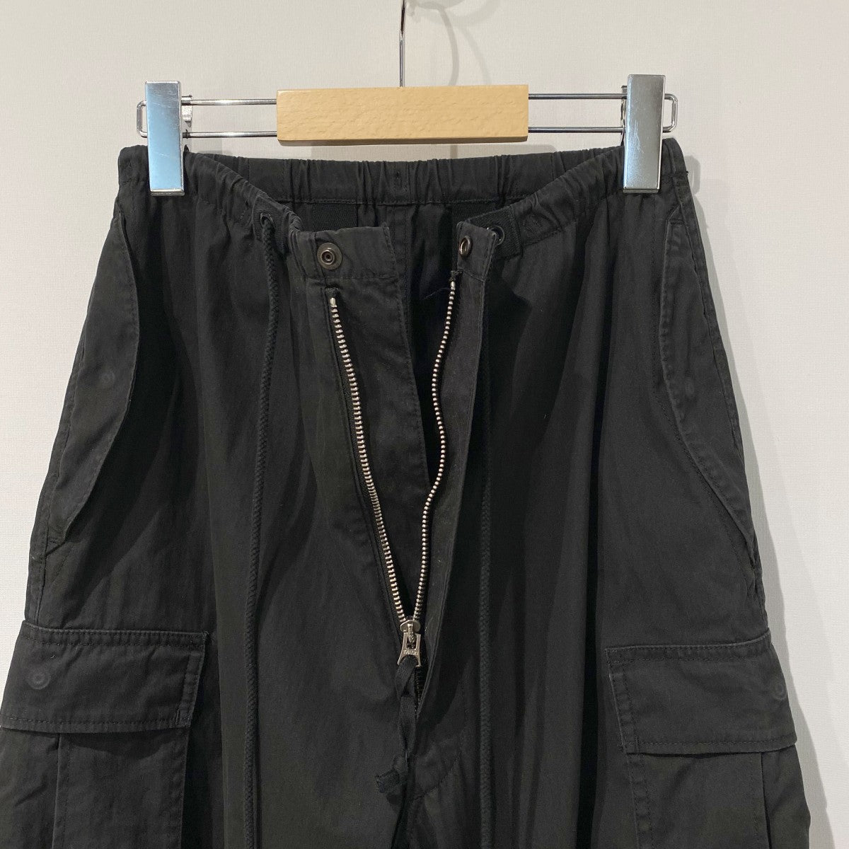 HYKE 23SSM-51 TYPE SHELL PANTSミリタリーワイドパンツ 古着・中古-6枚目のアイテム画像