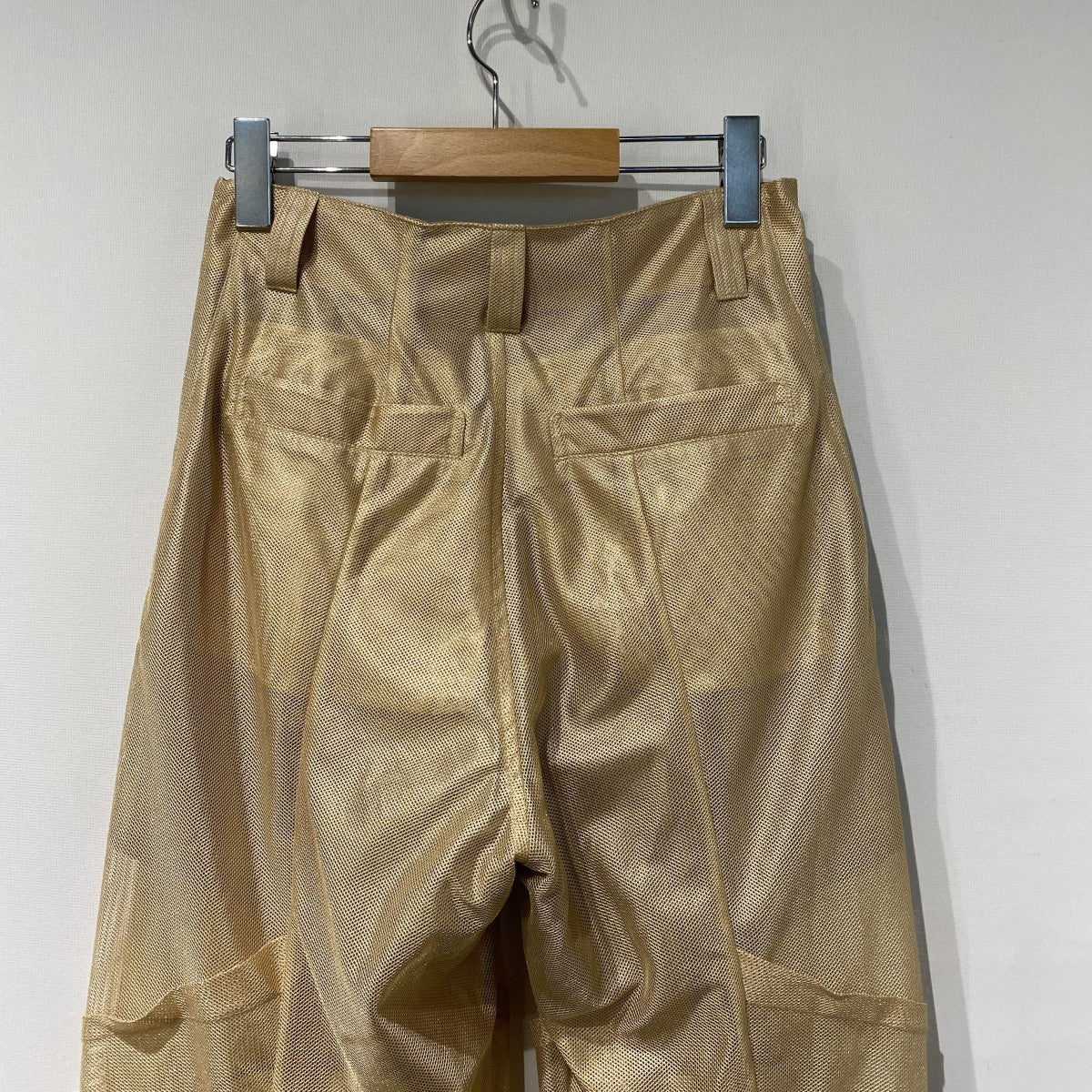 YOHEI OHNO 24SSPaded Mesh Trousersペチパンツ付パデッドメッシュパンツ 古着・中古-7枚目のアイテム画像
