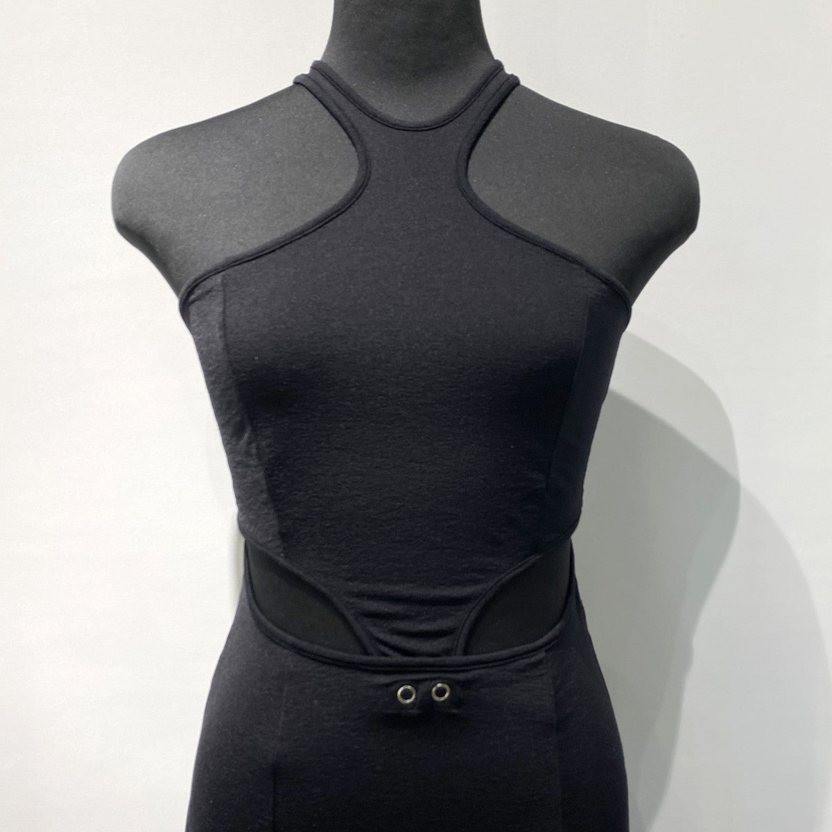 JOHN LAWRENCE SULLIVAN WRINKED JERSEY DOKING DRESSストレッチワンピースドレス 古着・中古-5枚目のアイテム画像