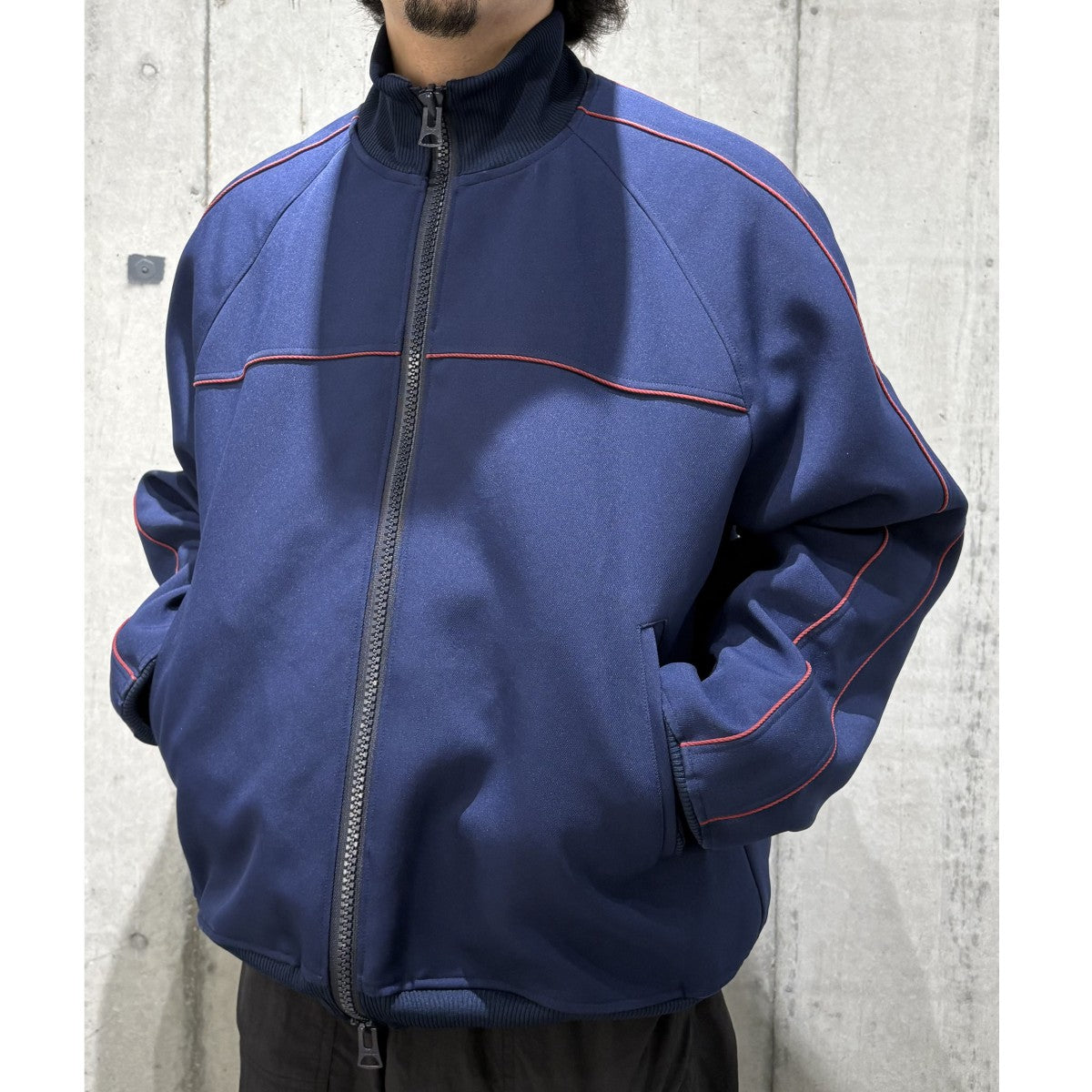 sacai(サカイ) 22AWTechnical Jersey Zip Up Blousonオーバーサイズ