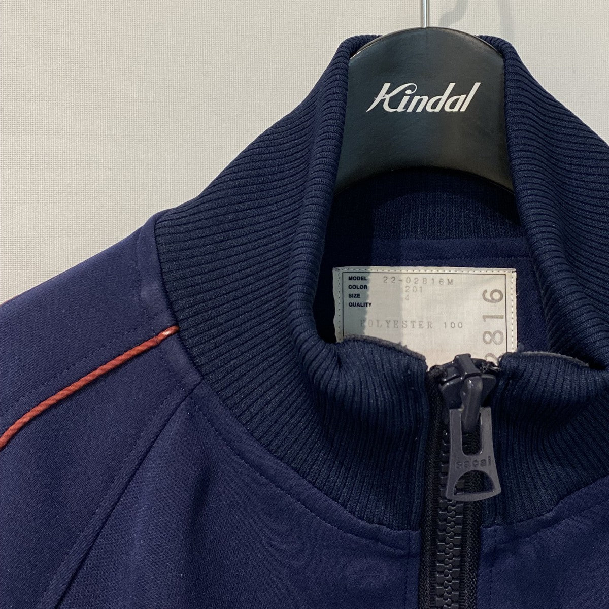 sacai(サカイ) 22AWTechnical Jersey Zip Up Blousonオーバーサイズ