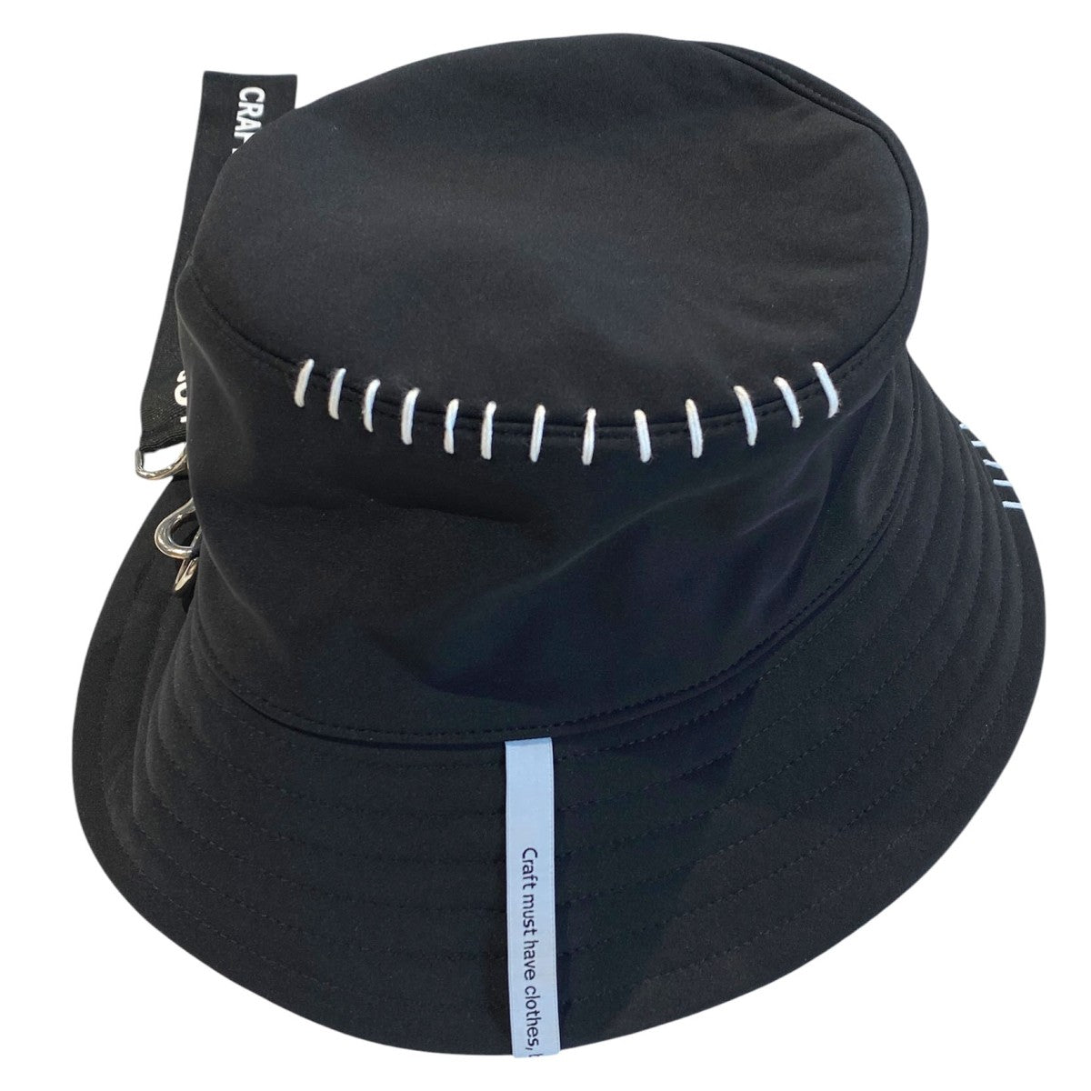 CA4LA×AKA SIX(SIMON BARKER) 26SSPOLY BUCKET HAT PUNK パンクバケットハット帽子 古着・中古-4枚目のアイテム画像