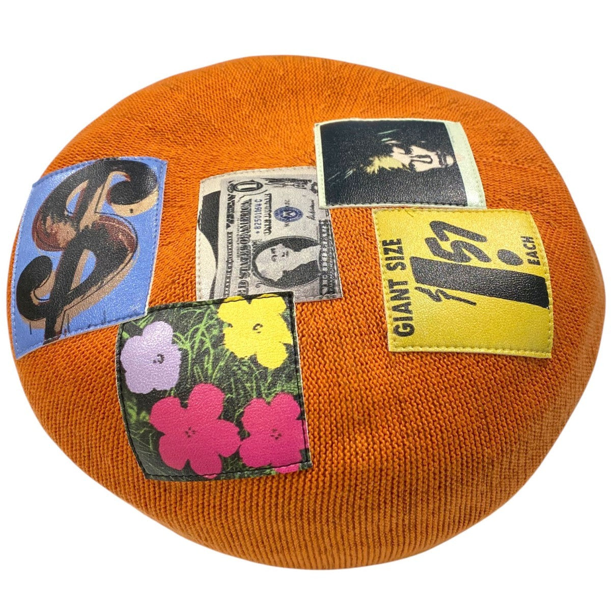 23SSART PATCH BERETアートパッチベレー帽 ハット帽子