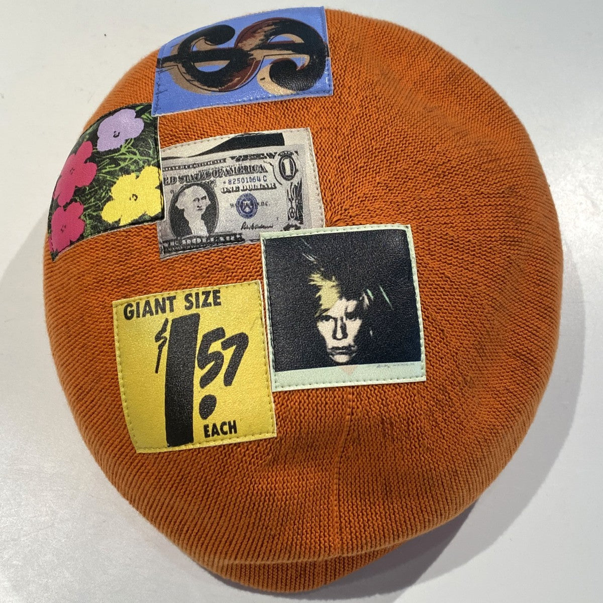 23SSART PATCH BERETアートパッチベレー帽 ハット帽子
