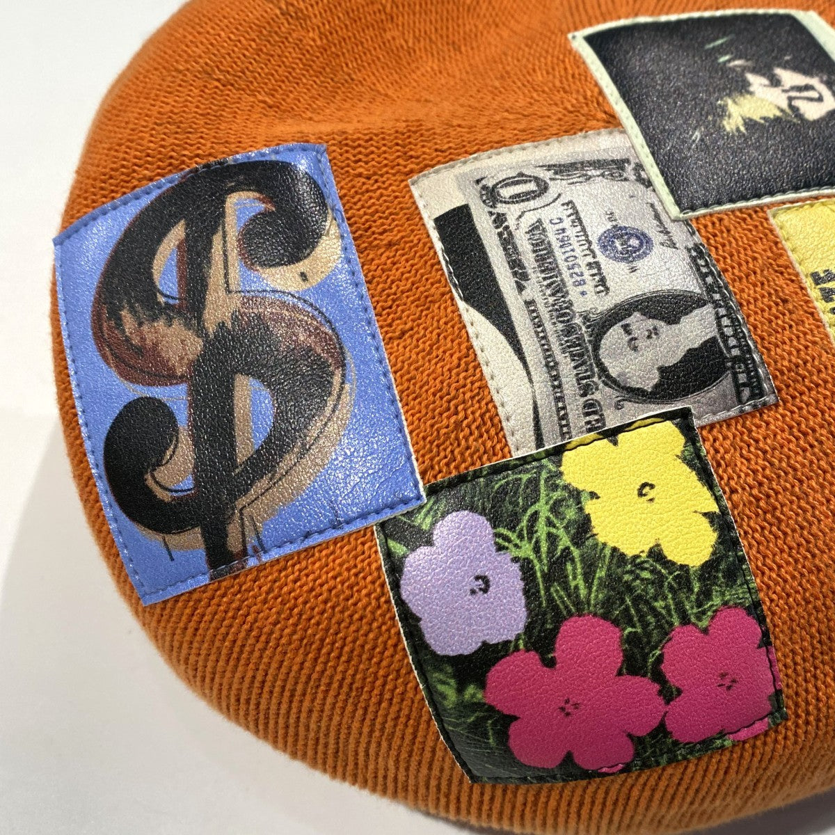 23SSART PATCH BERETアートパッチベレー帽 ハット帽子
