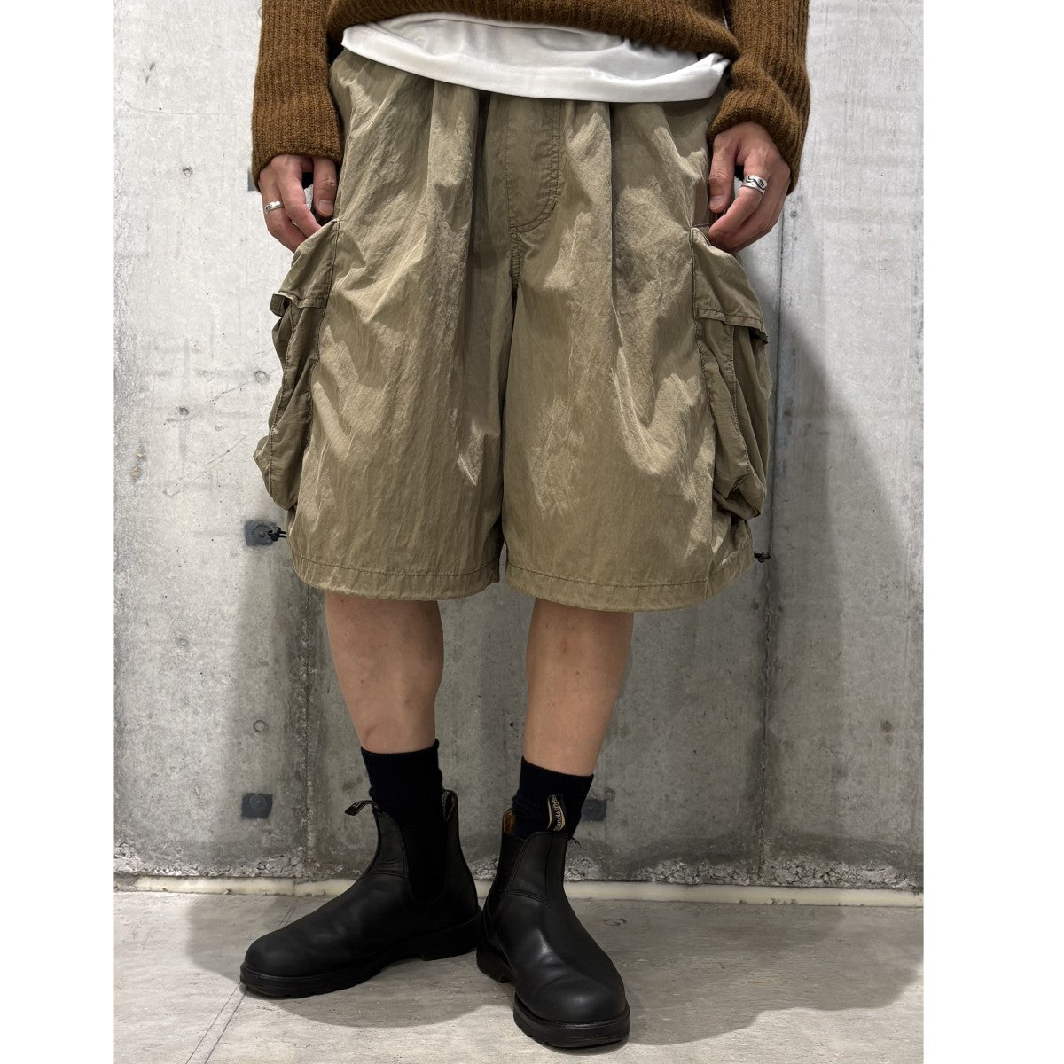 24SSGateway Chow Shortsミリタリーワイドショーツハーフパンツ