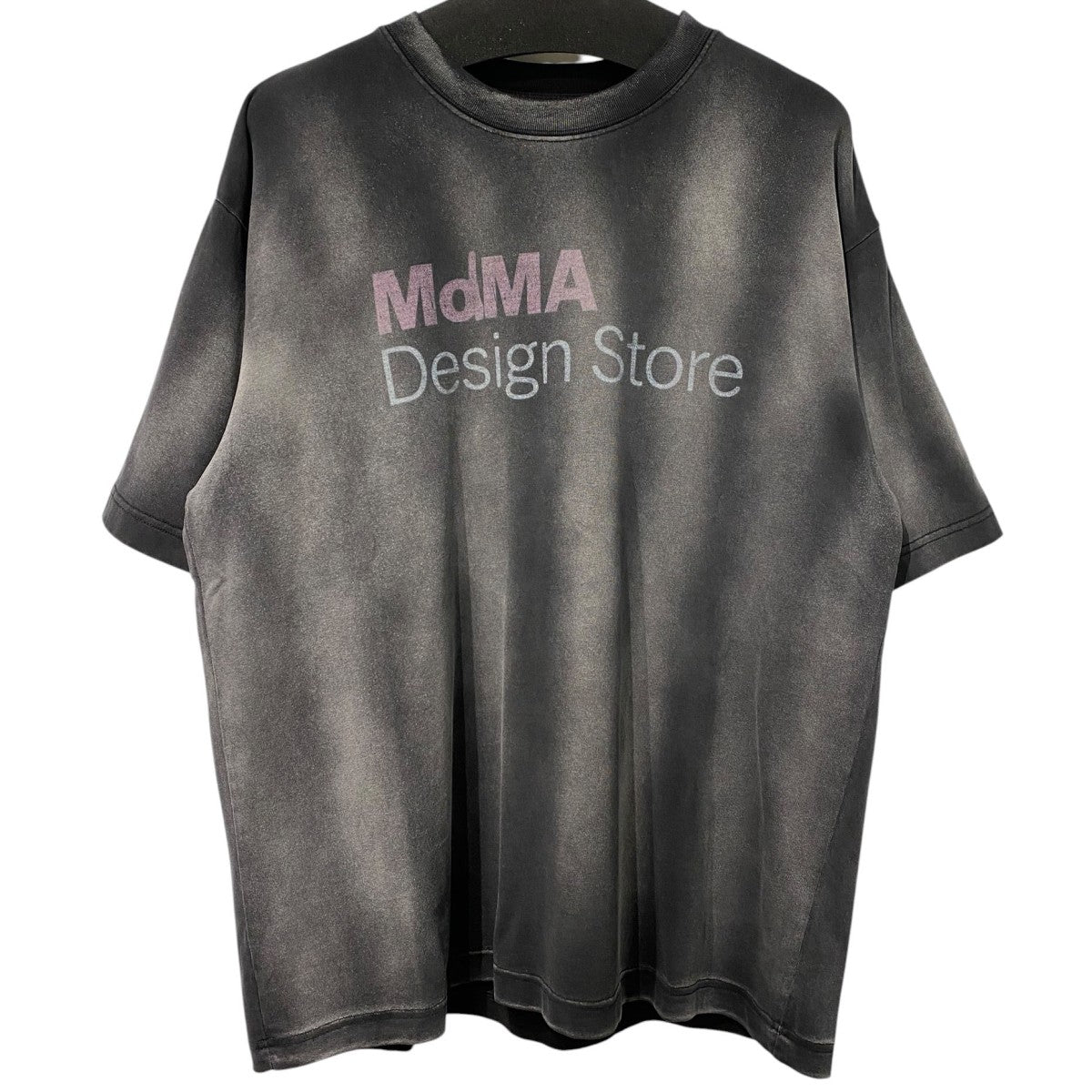 25SSMDS teeウォッシュヴィンテージ加工加工Tシャツ
