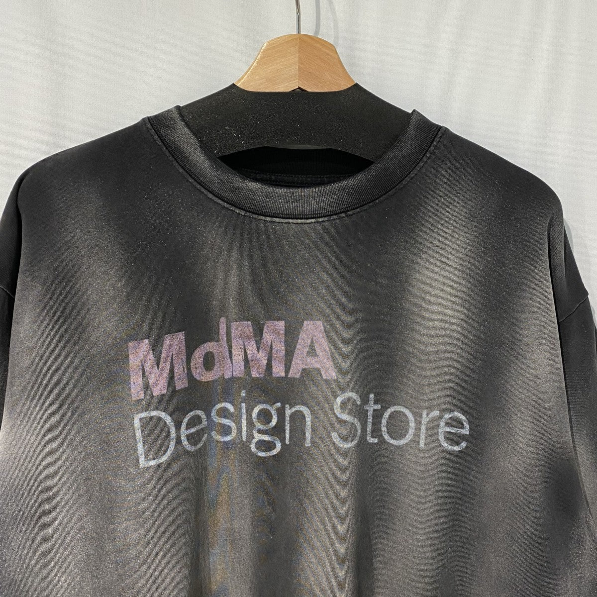 25SSMDS teeウォッシュヴィンテージ加工加工Tシャツ