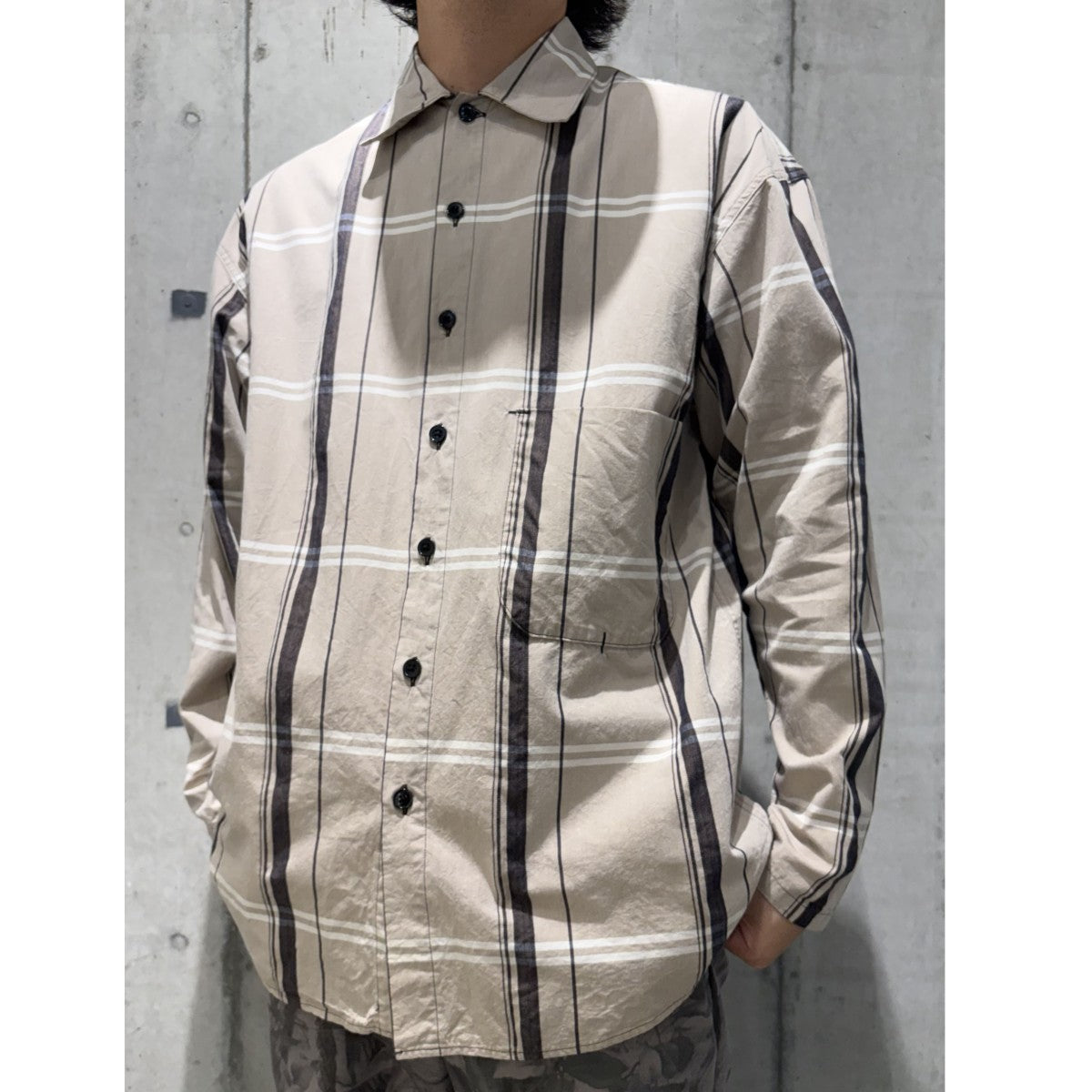 BIG CHECK ONE TWO SHIRTSチェックシャツ