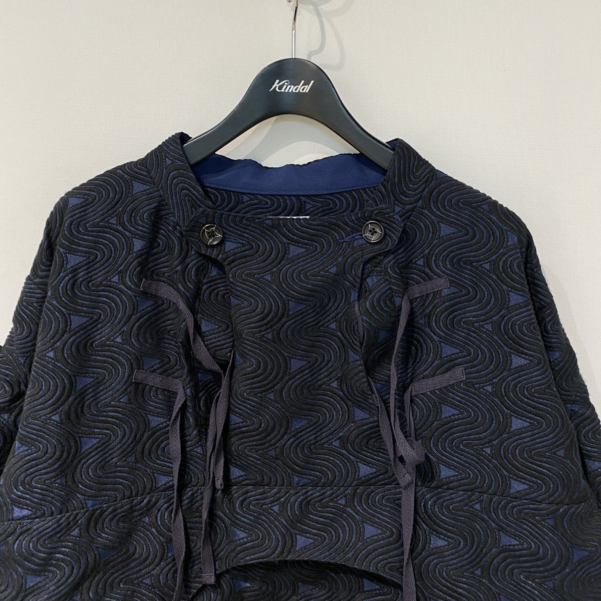 LSS Wave Embroidery Monk Anorak Jacket刺繍総柄アノラックジャケット