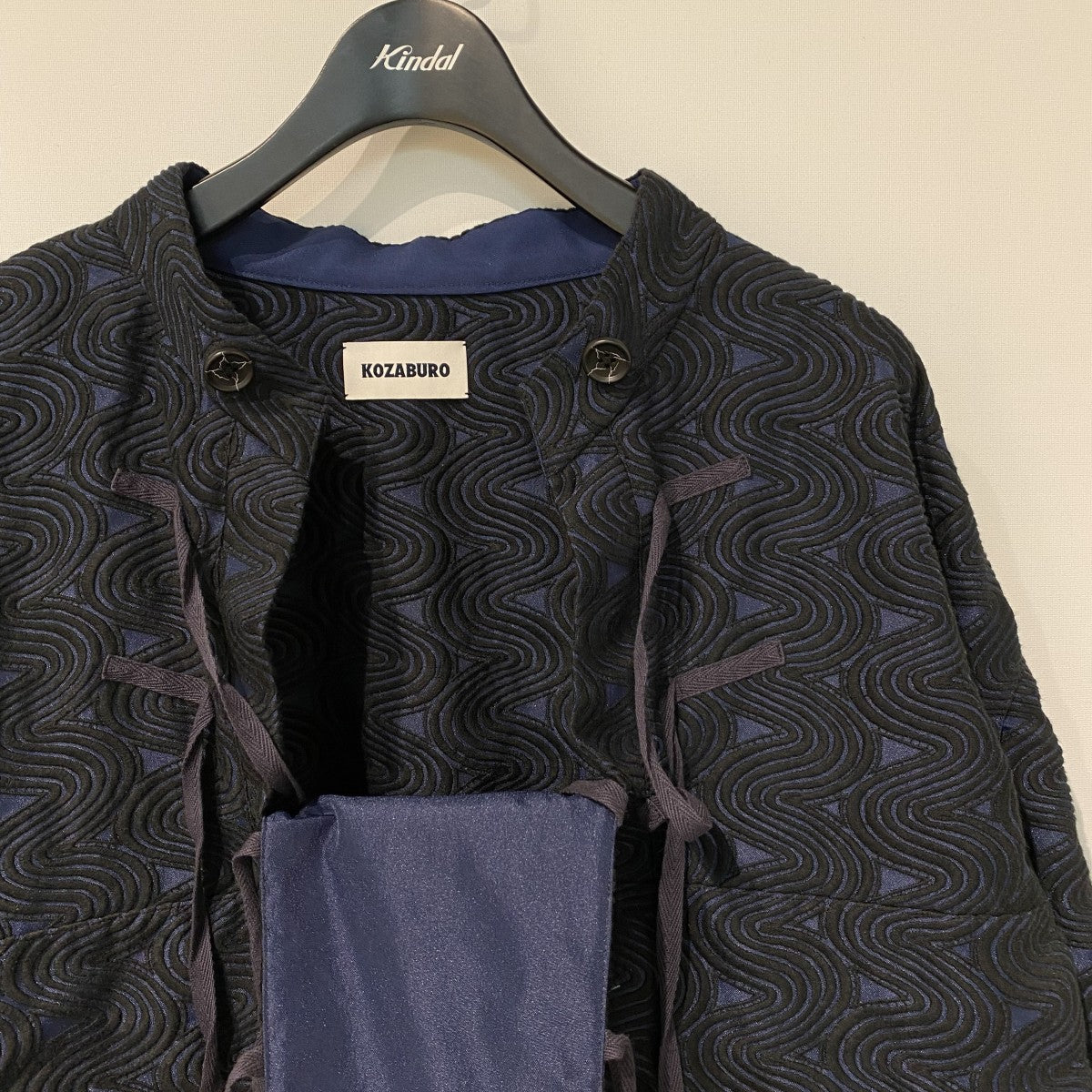 LSS Wave Embroidery Monk Anorak Jacket刺繍総柄アノラックジャケット