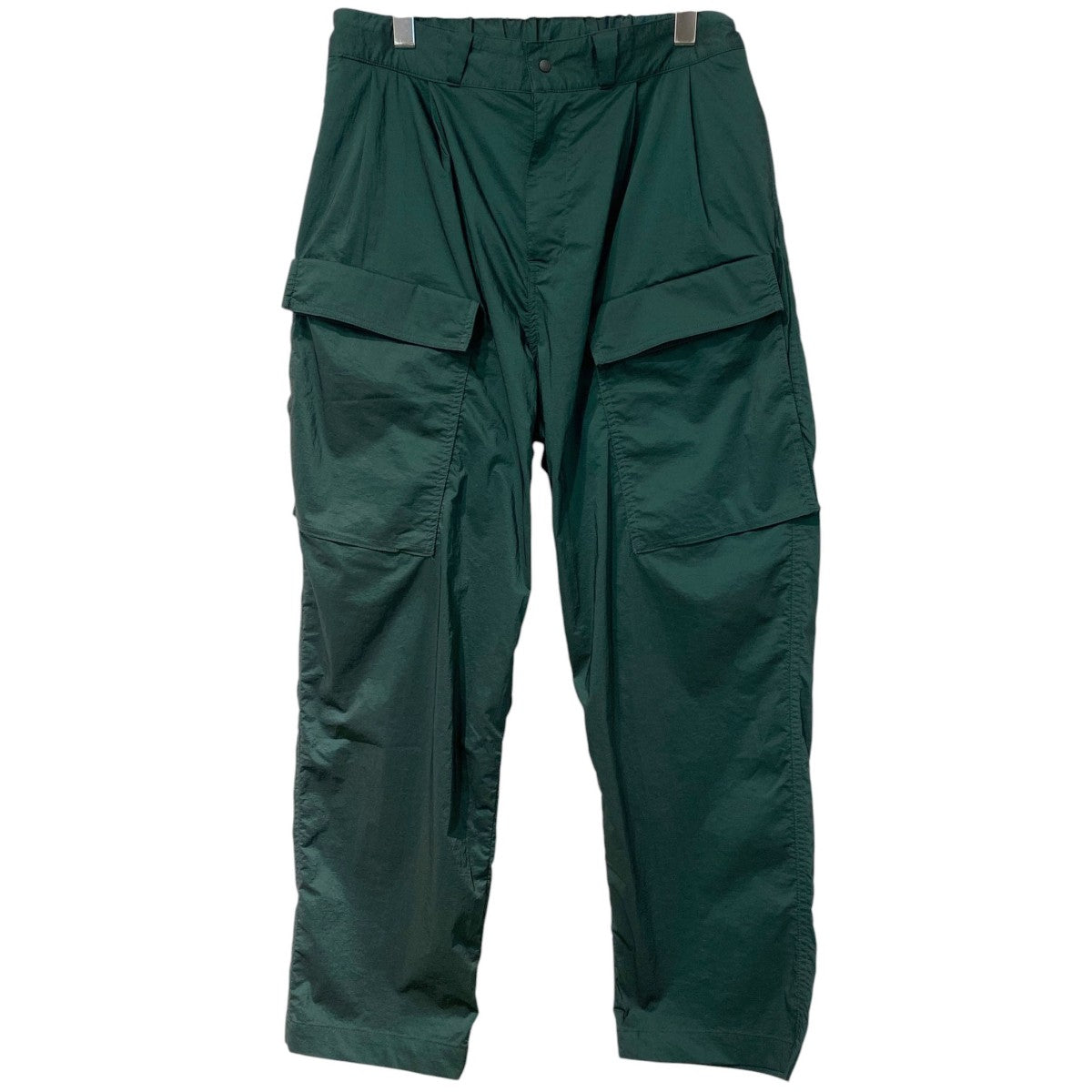 21SSNYLON MILITARY PANTSナイロンミリタリーワイドストレッチパンツ