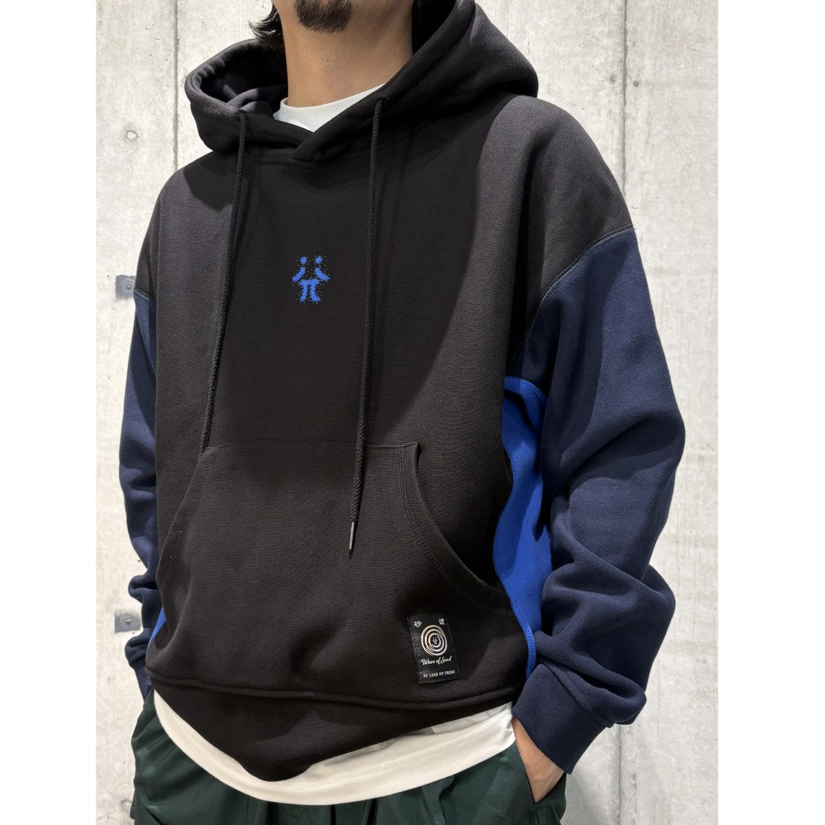 HUDI JERSEY WAVE MULTIフーディパーカー