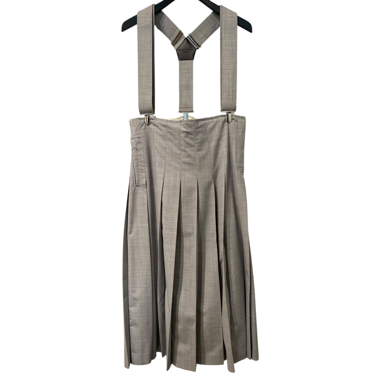 26SSSuspender Pleated Skirtサスペンダー付プリーツスカートPQ-S001