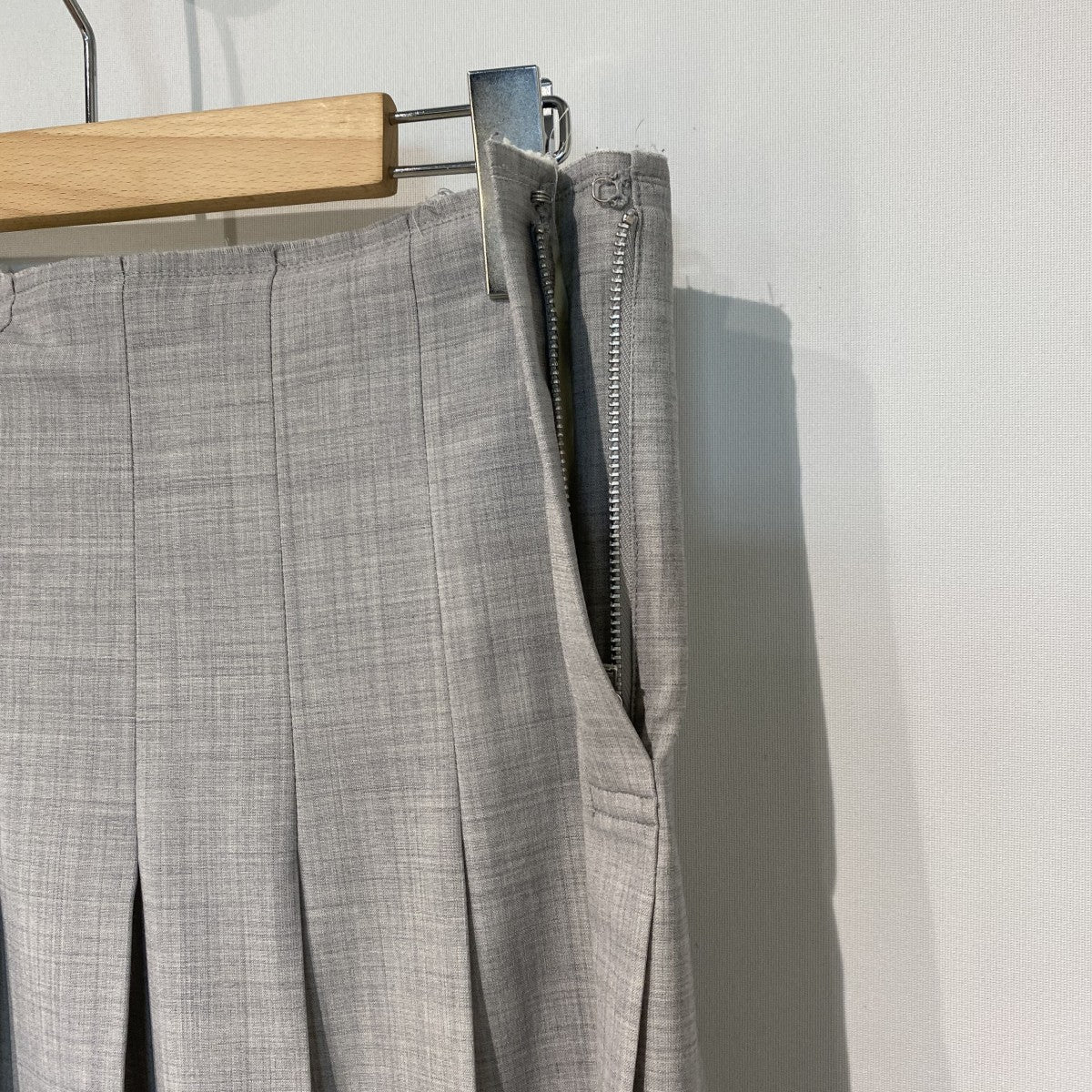 26SSSuspender Pleated Skirtサスペンダー付プリーツスカートPQ-S001