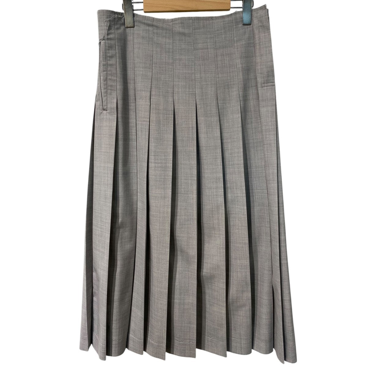 26SSSuspender Pleated Skirtサスペンダー付プリーツスカートPQ-S001