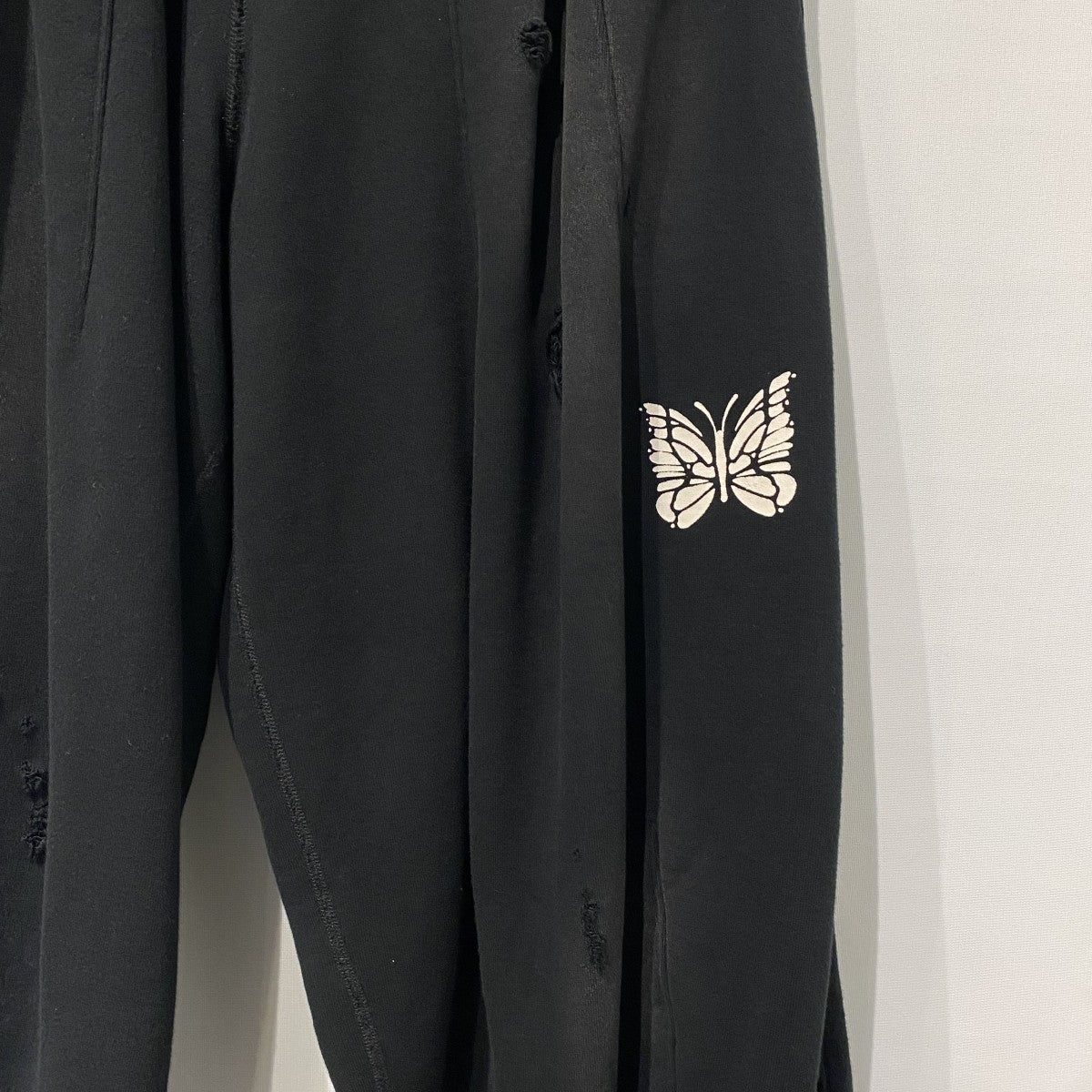 25AWDeconstructed Cotton French Terry H．D． Sweat PantデストロイVintageヴィンテージ加工ヒザデルスウェットワイドバギーパンツRW337