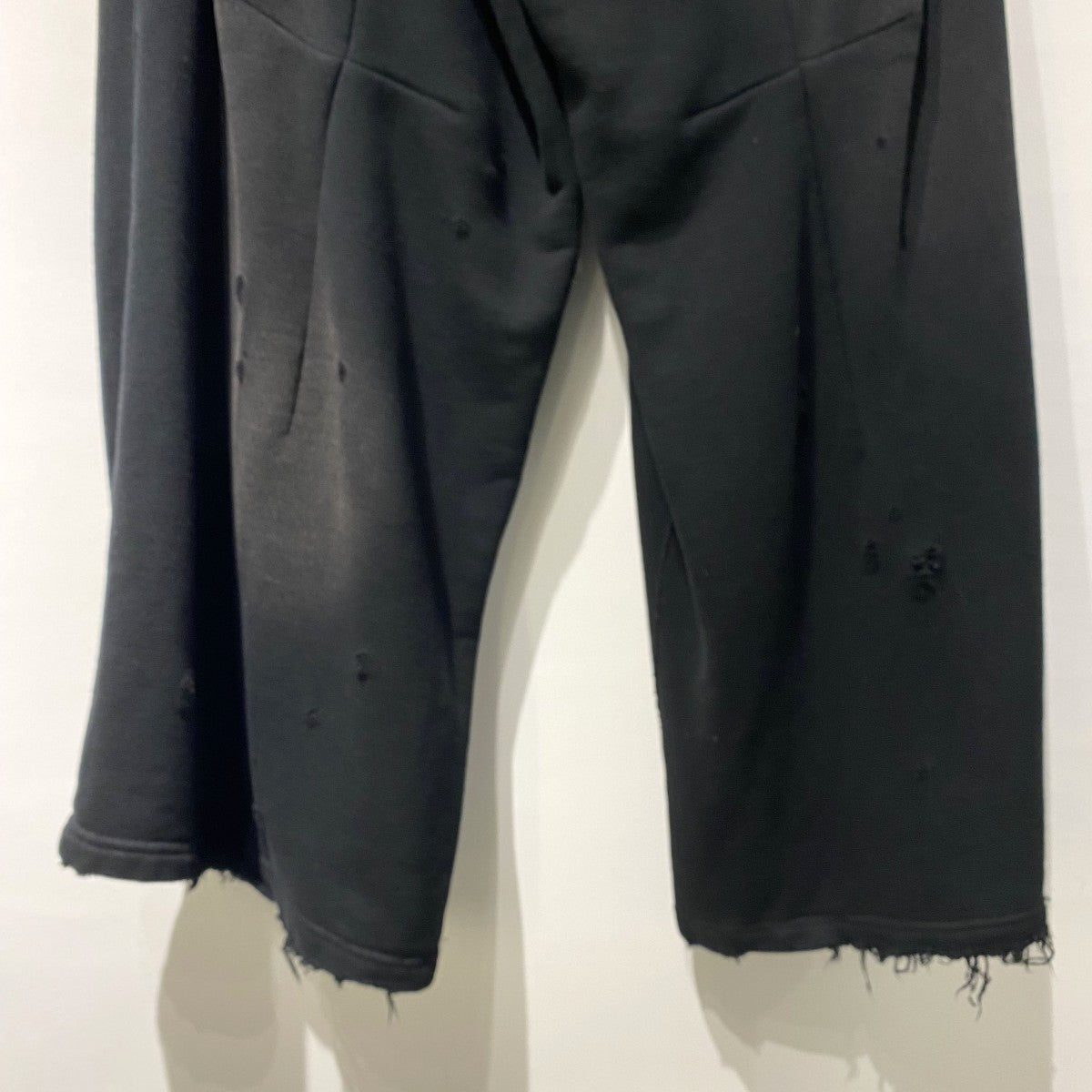 25AWDeconstructed Cotton French Terry H．D． Sweat PantデストロイVintageヴィンテージ加工ヒザデルスウェットワイドバギーパンツRW337
