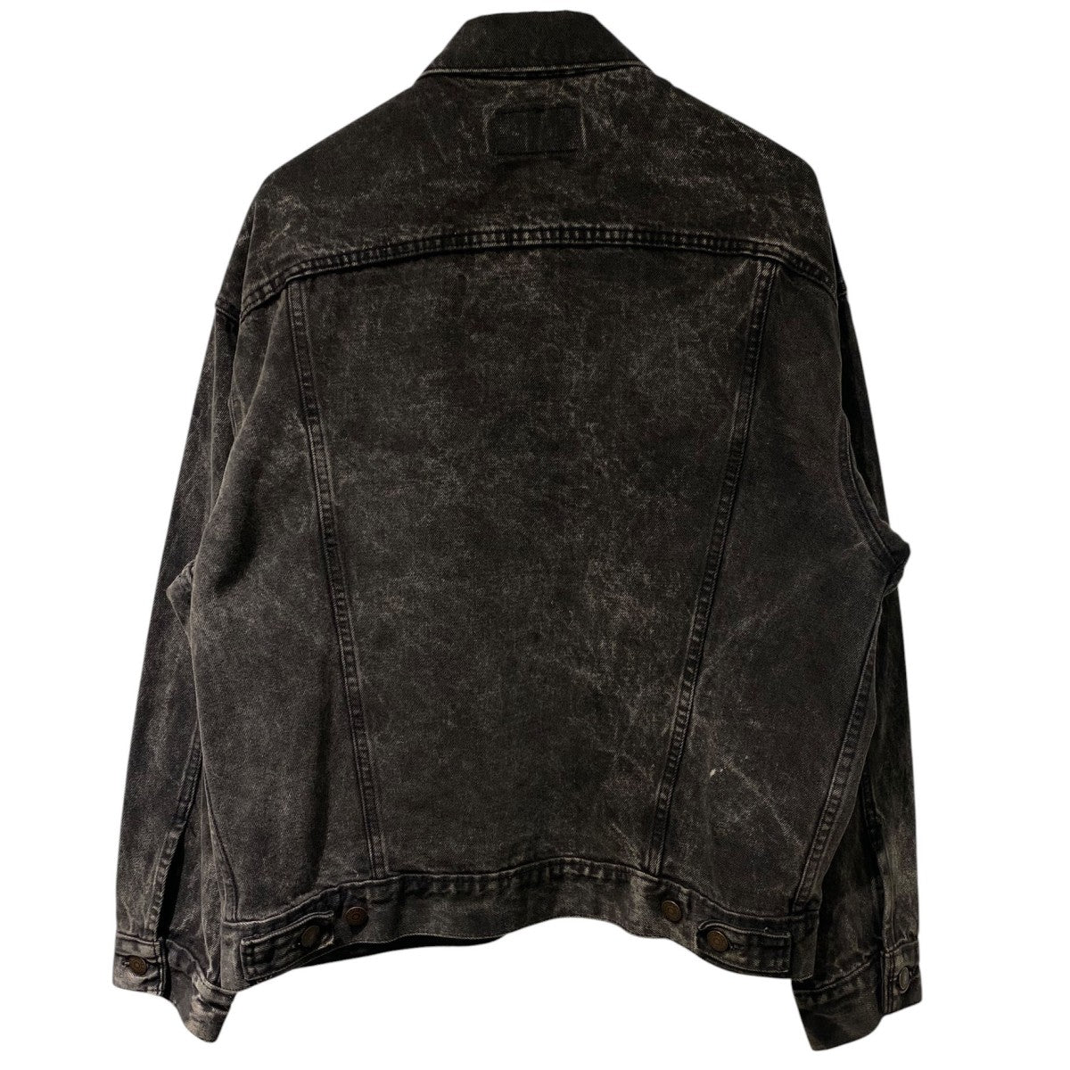 1990’s 70507 Black Acid Wash Denim Jacketアシッドウォッシュ加工3rdデニムジャケット 527工場 Made in USA
