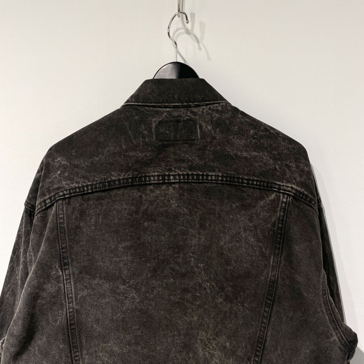 1990’s 70507 Black Acid Wash Denim Jacketアシッドウォッシュ加工3rdデニムジャケット 527工場 Made in USA