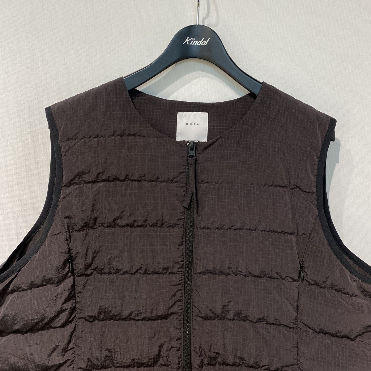 NYLON MONOFILA RIPSTOP DOWN VESTナイロンリップストップダウンナイロンベスト