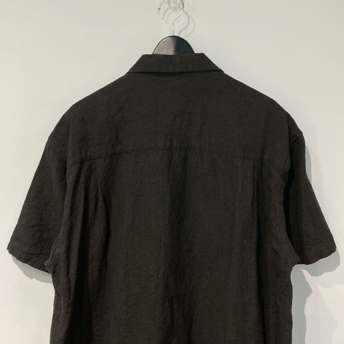26SSHemp Short Sleeve Open Collar Shirtヘンプショートスリーブオープンシャツ