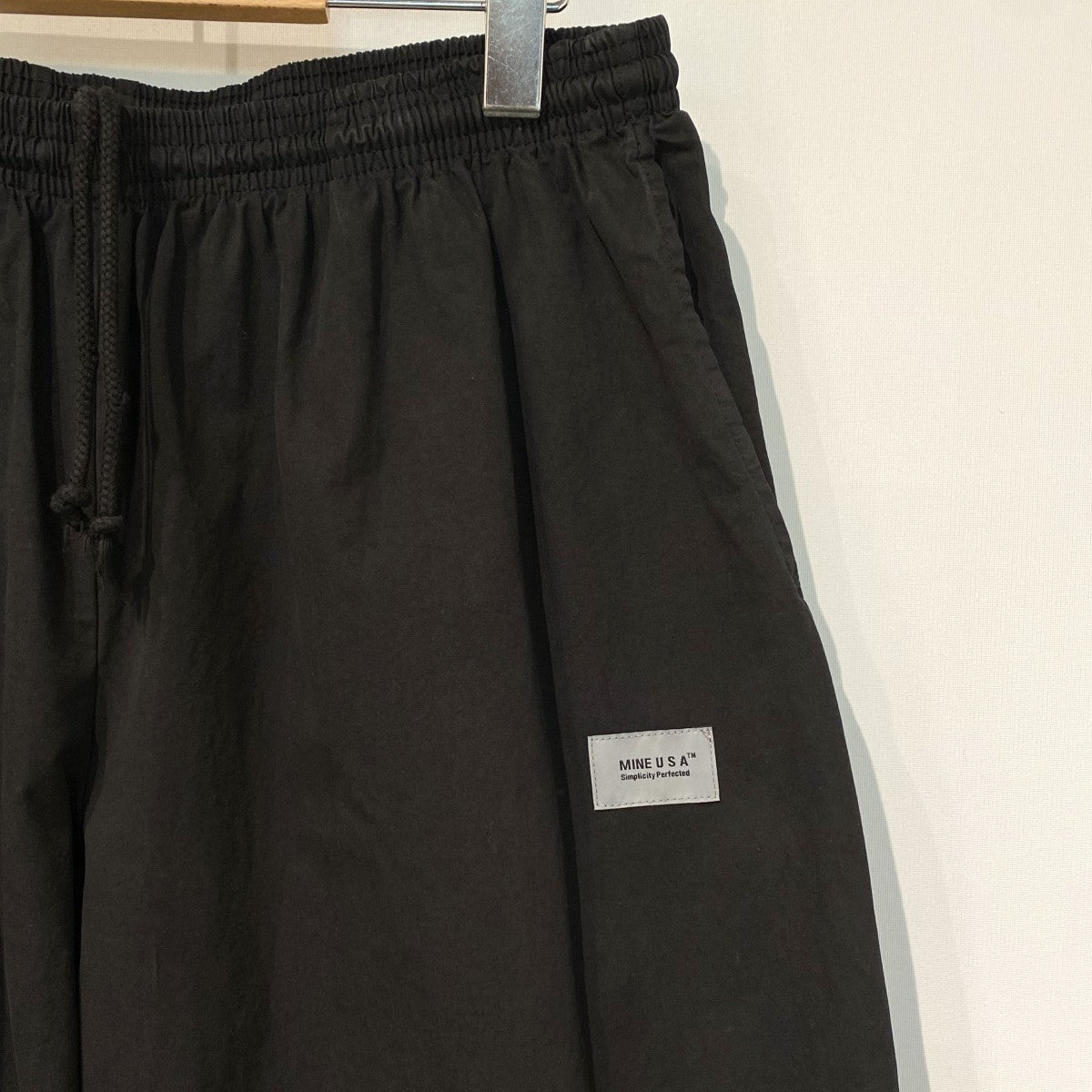 26SSCotton Wide Side Seamless Pantsコットンワイドイージーパンツ
