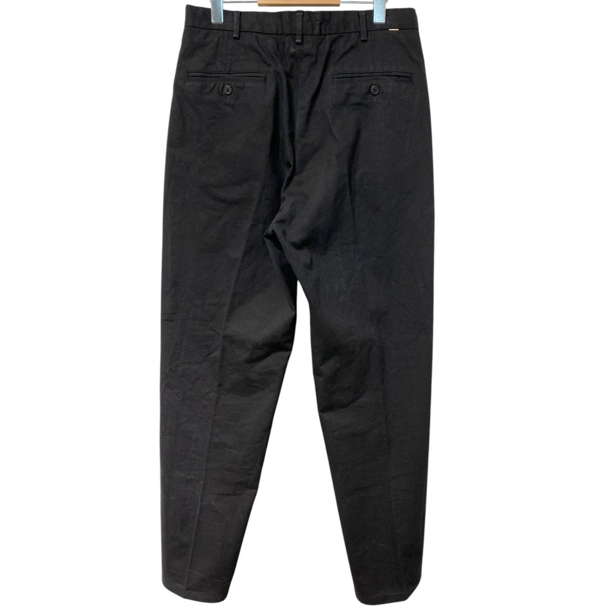 One Tuck Wide Chino Pantsバイオウォッシュ加工ワイドチノパンツ