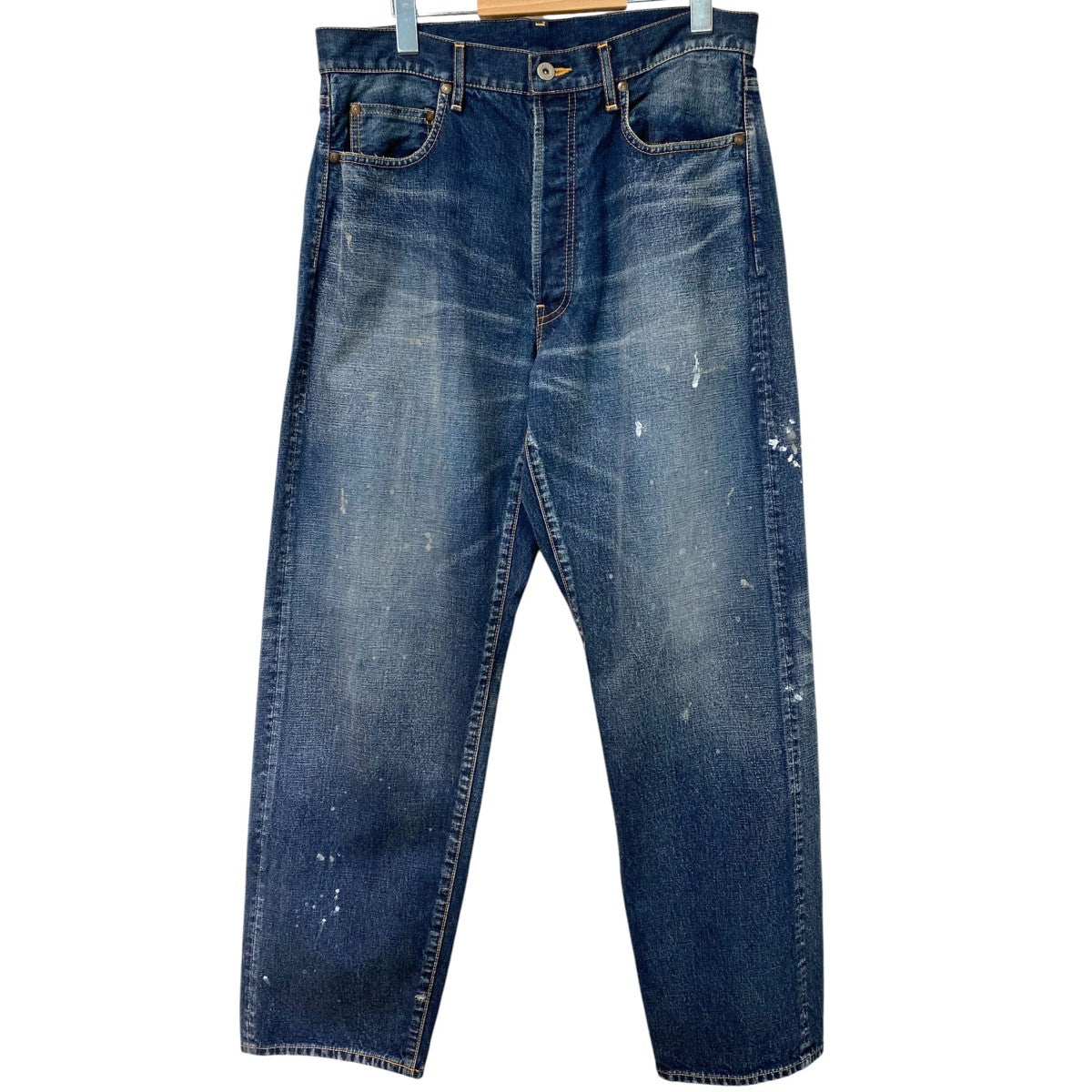 26SSOld Splash Denim Pants Vintaheヴィンテージスプラッシュ加工デニムパンツ